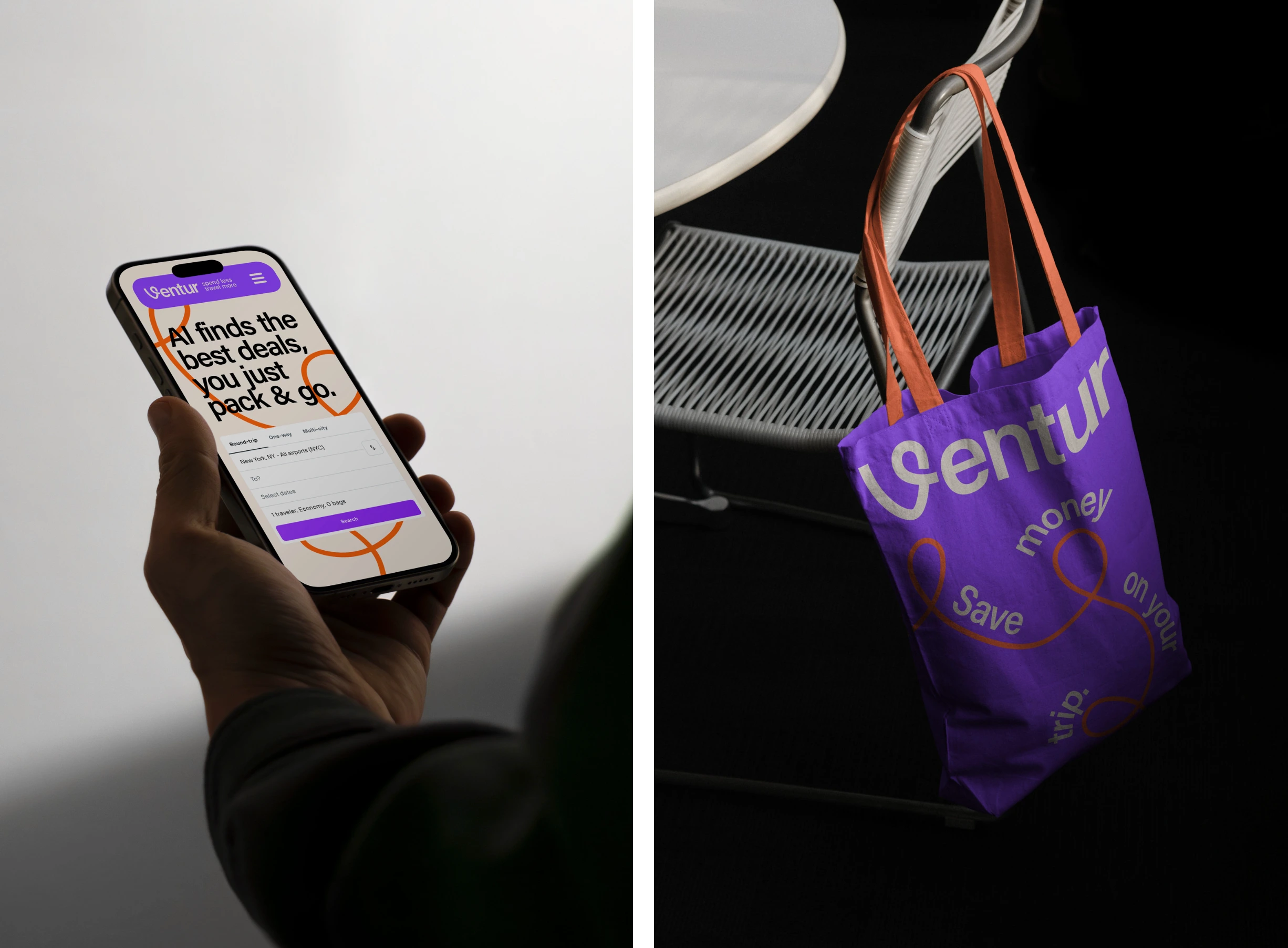 Web Mobile & Tote Bag