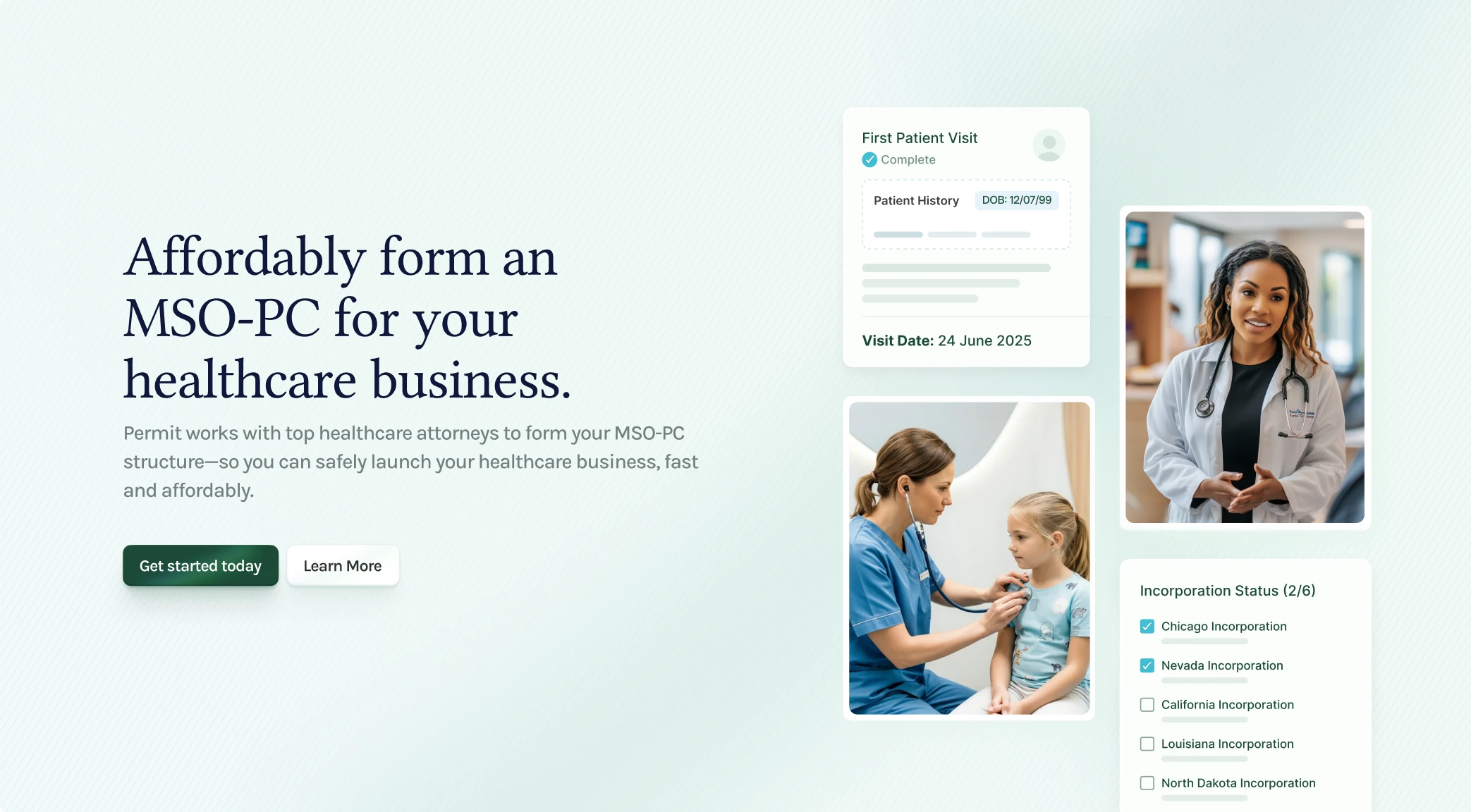 Landing Page Hero Section