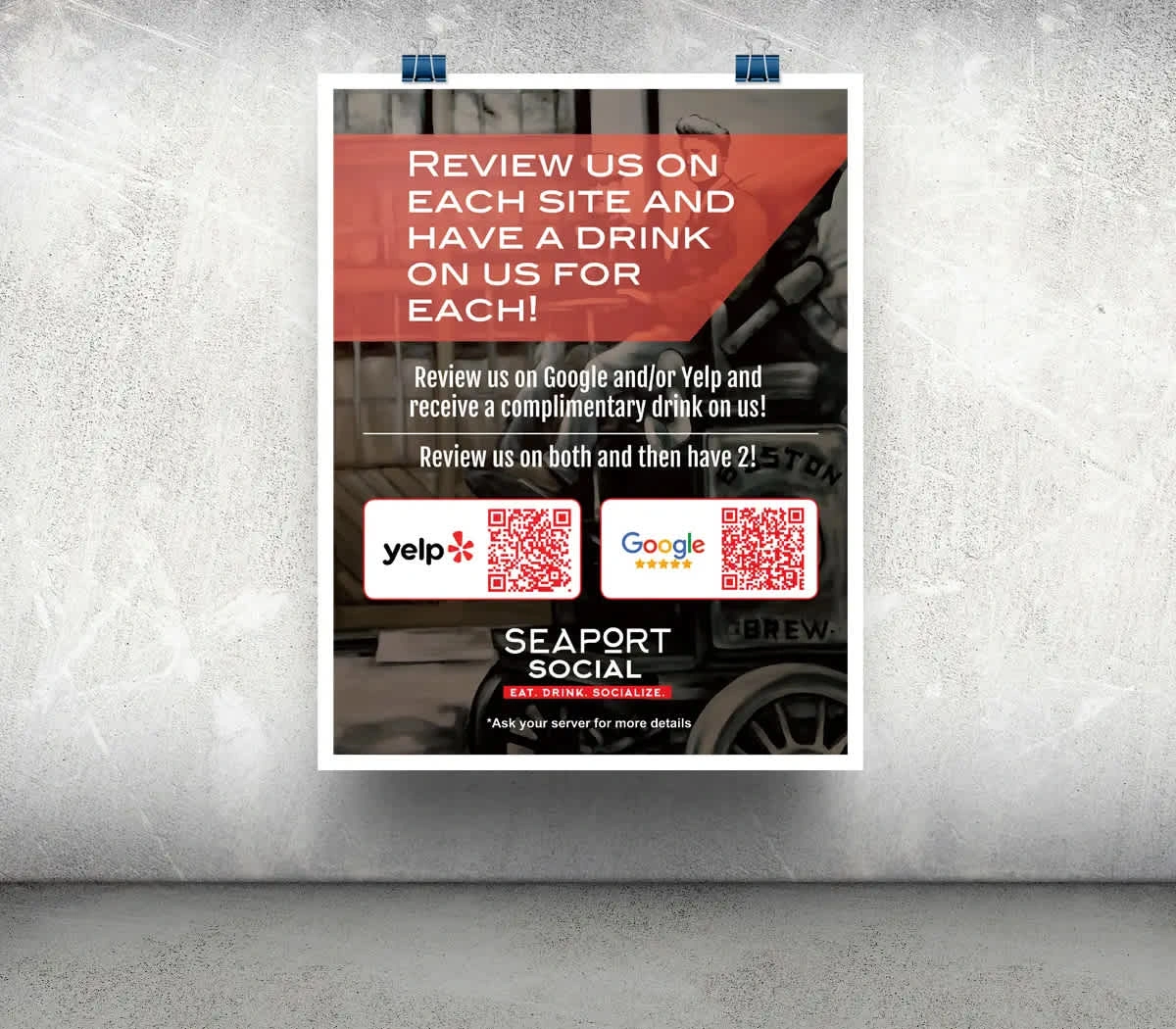 Poster - Layout done in InDesign and image enhancement done in Photoshop.