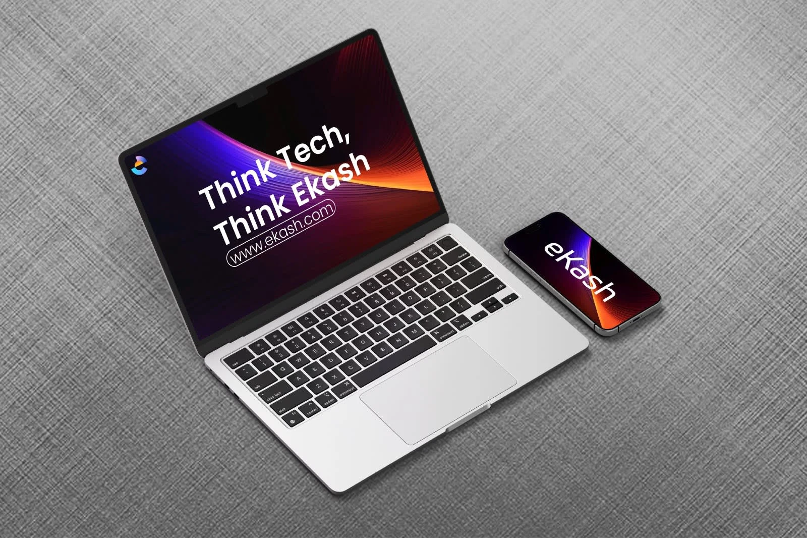 Laptop & Phone Mockup