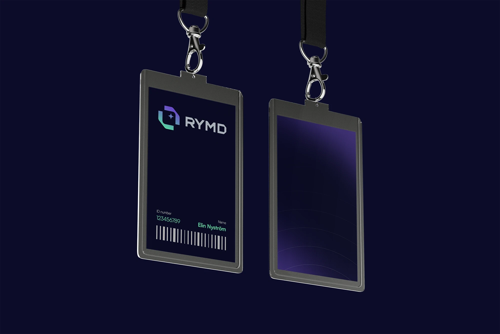 ID card mockup