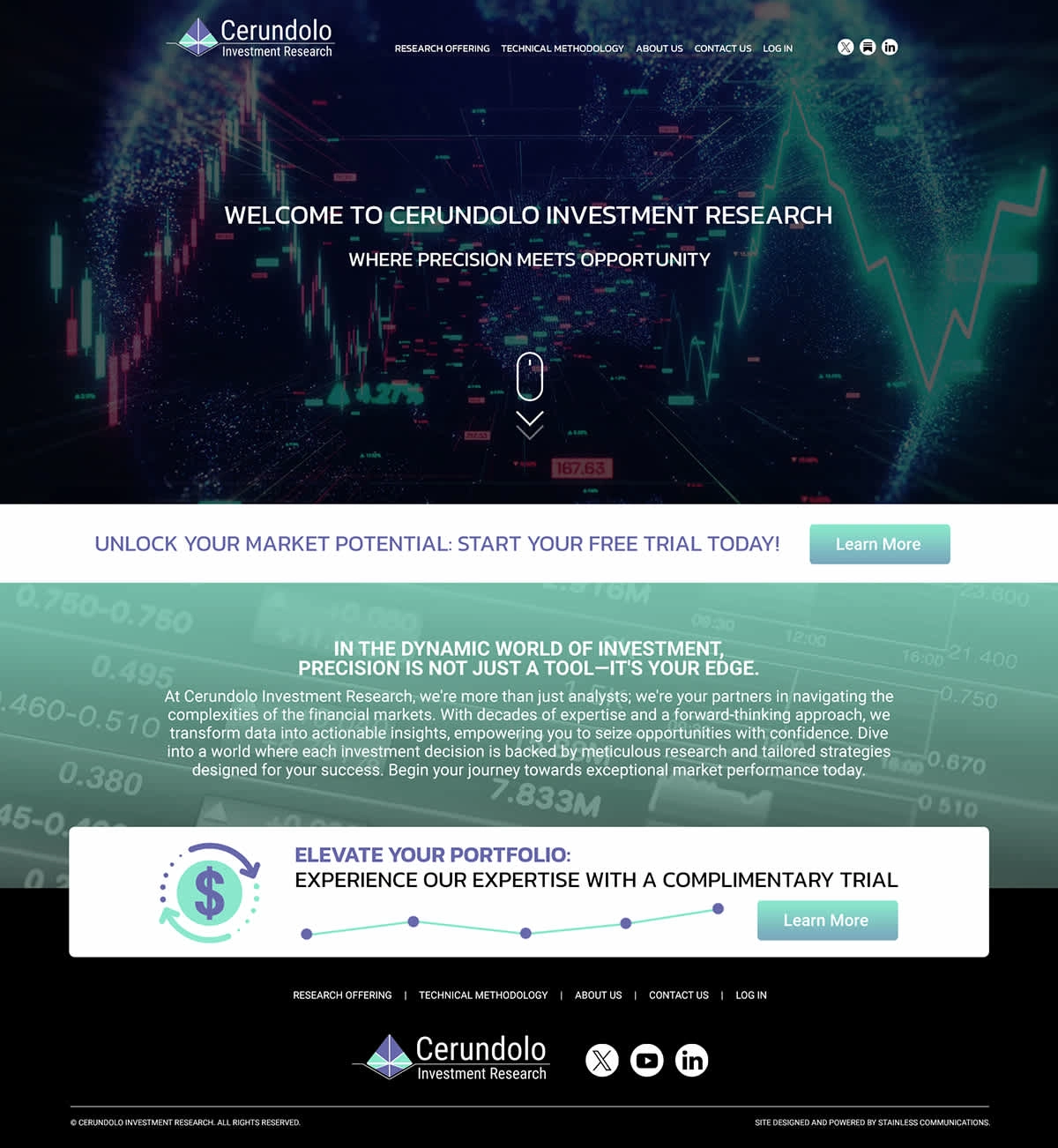 Website Design - Layout done in Wordpress and image enhancements done in Photoshop.