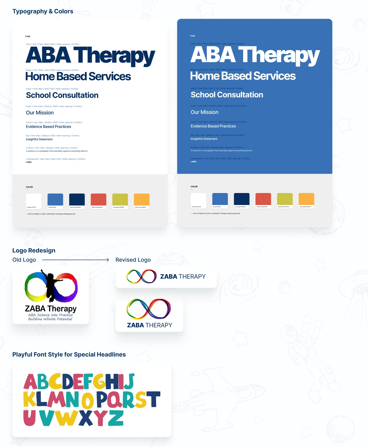 UI Style Guide + Logo Redesign