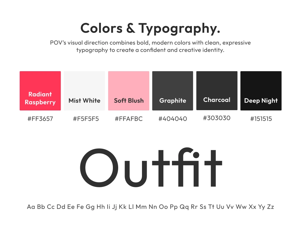 Typography & colors