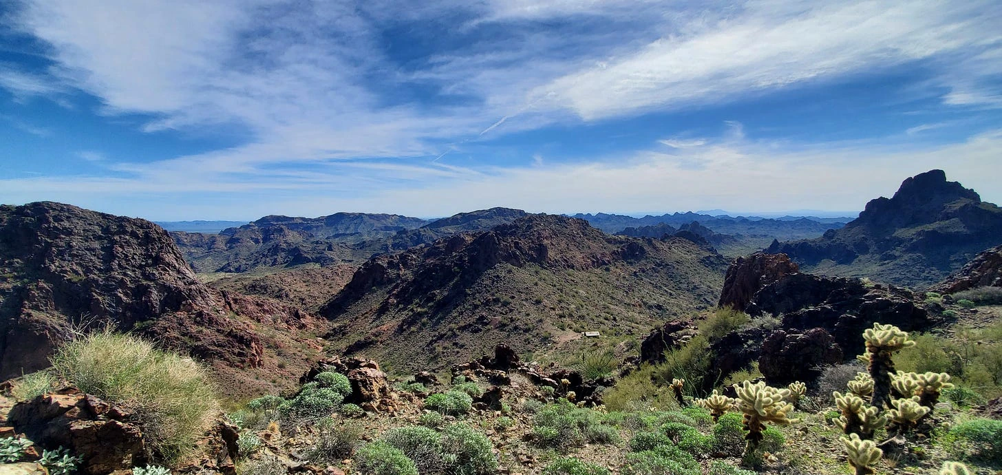 A far-reaching, immersive playground for my ADHD while working in the Kofa National Wildlife Refuge, Arizona