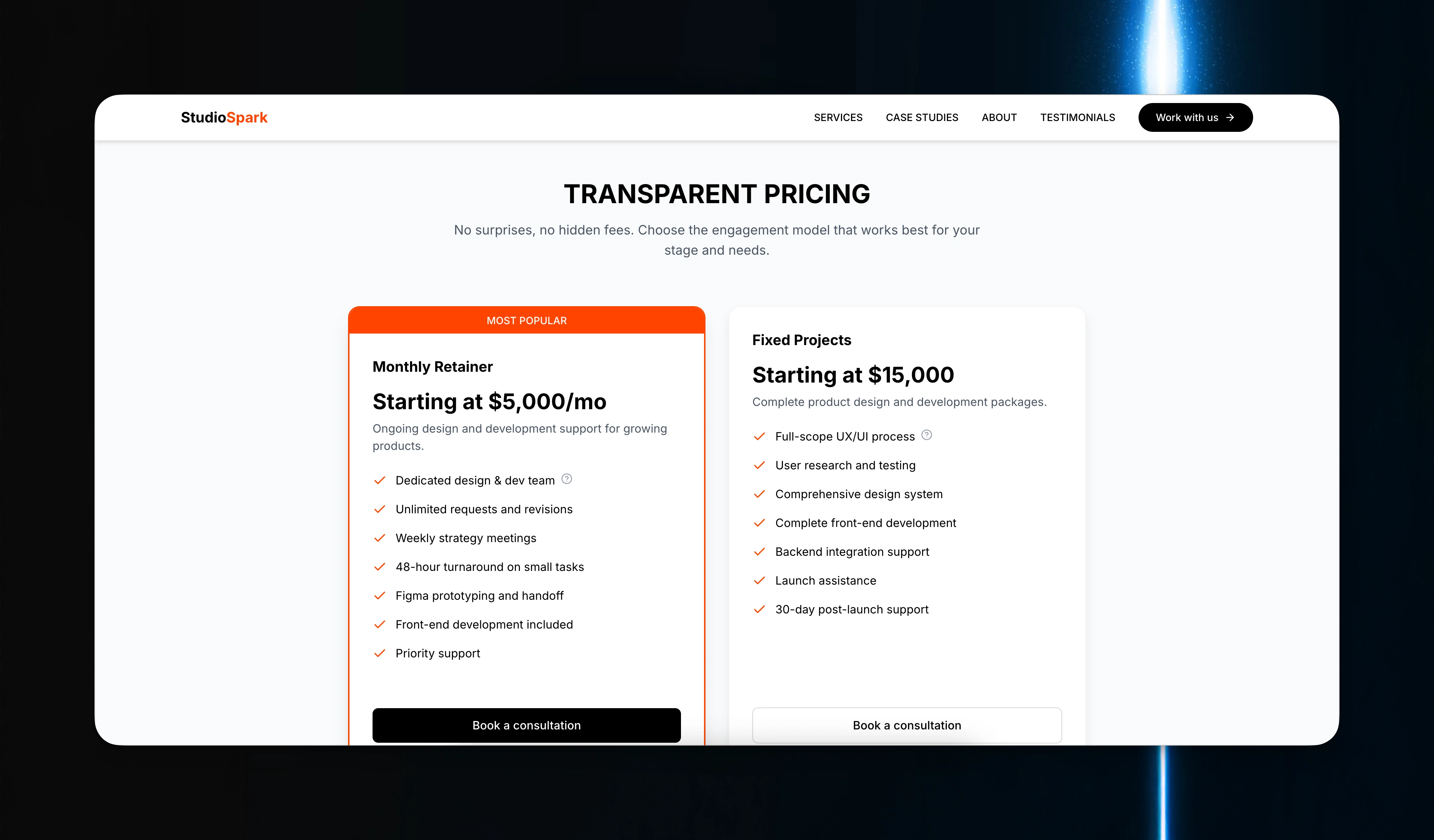 Pricing