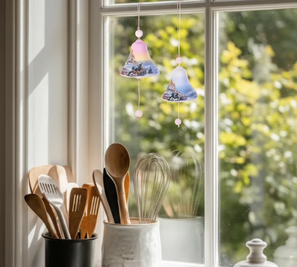 Capri Bell home decor showcased in the kitchen 