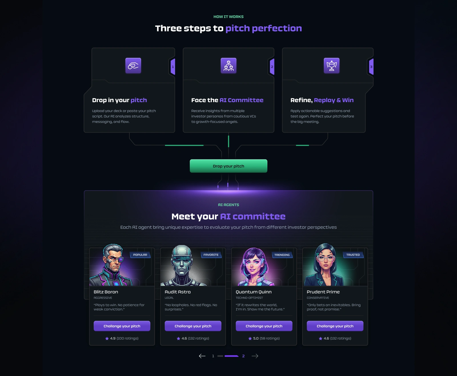 The Pitch Arcade AI Commitee