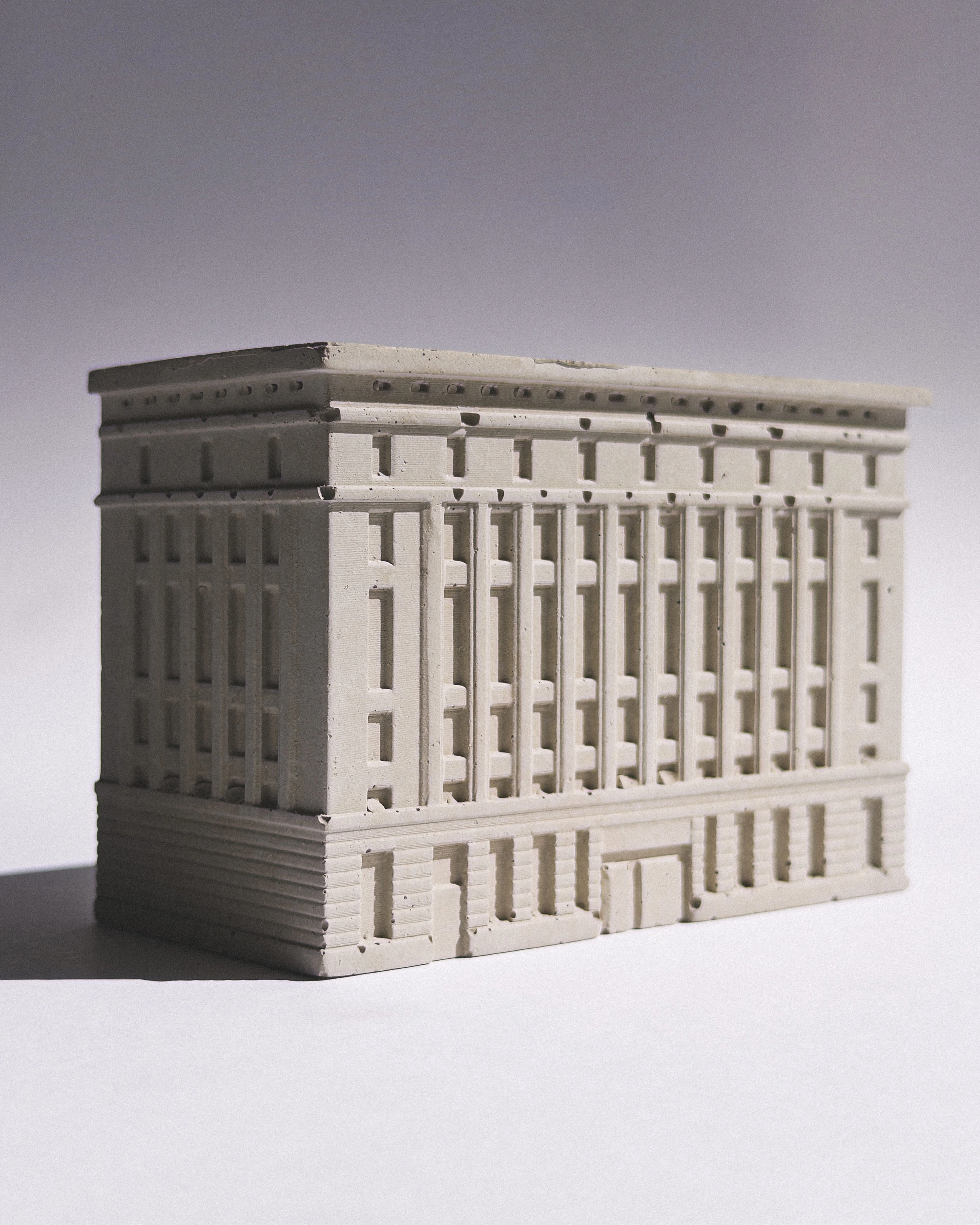 Berghain building model — Front