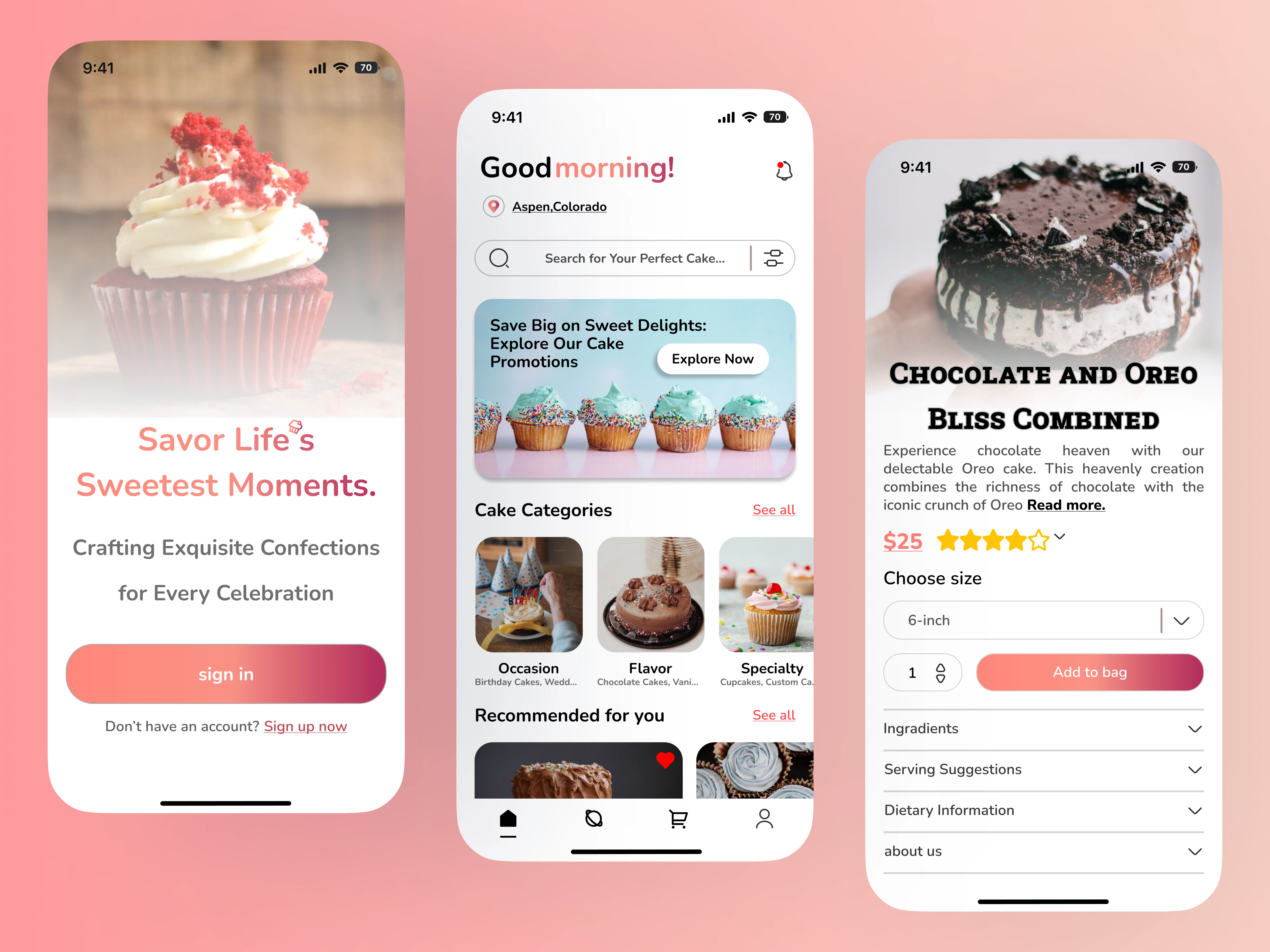 bakery app