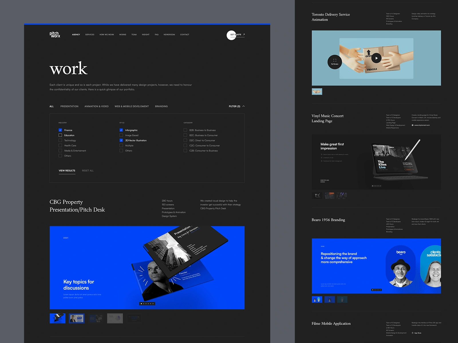 Work Page - 589 Liked / 389K Viewed on dribbble.com/logandang