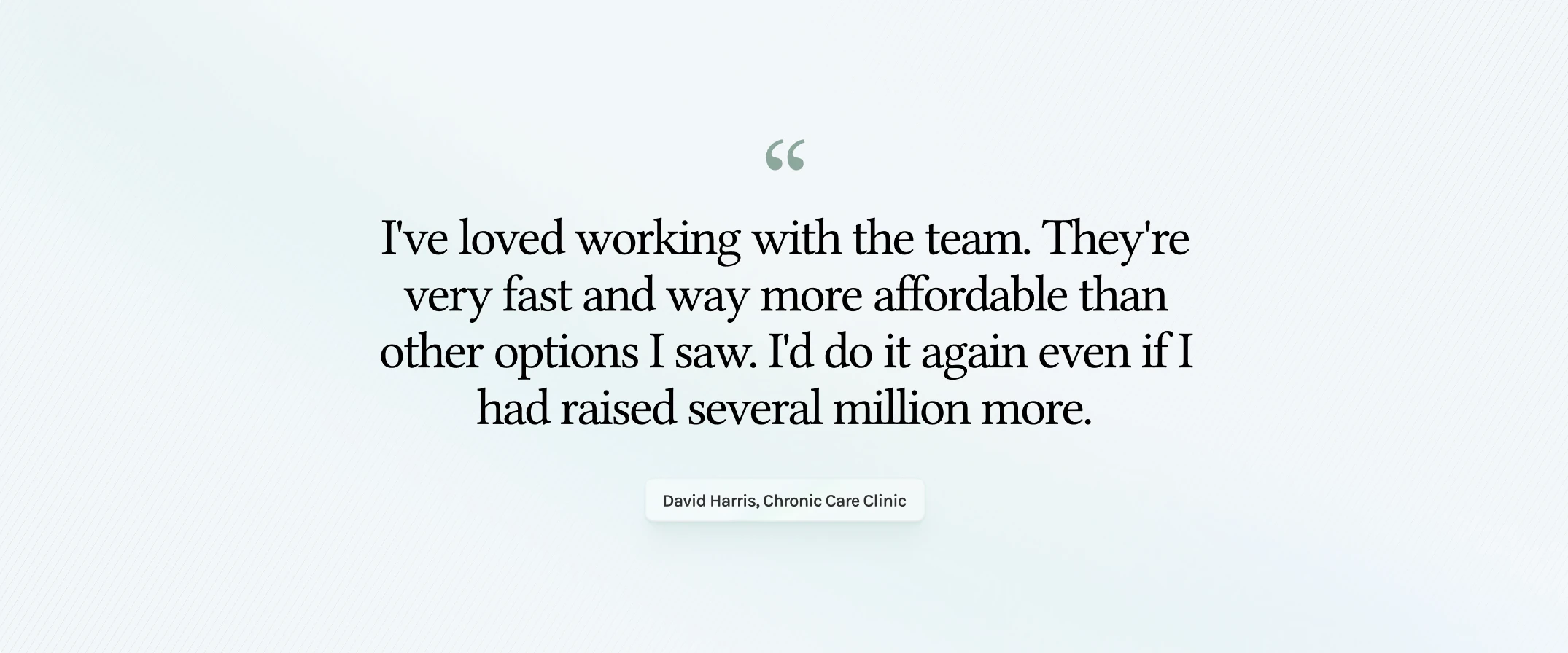 Testimonials Section