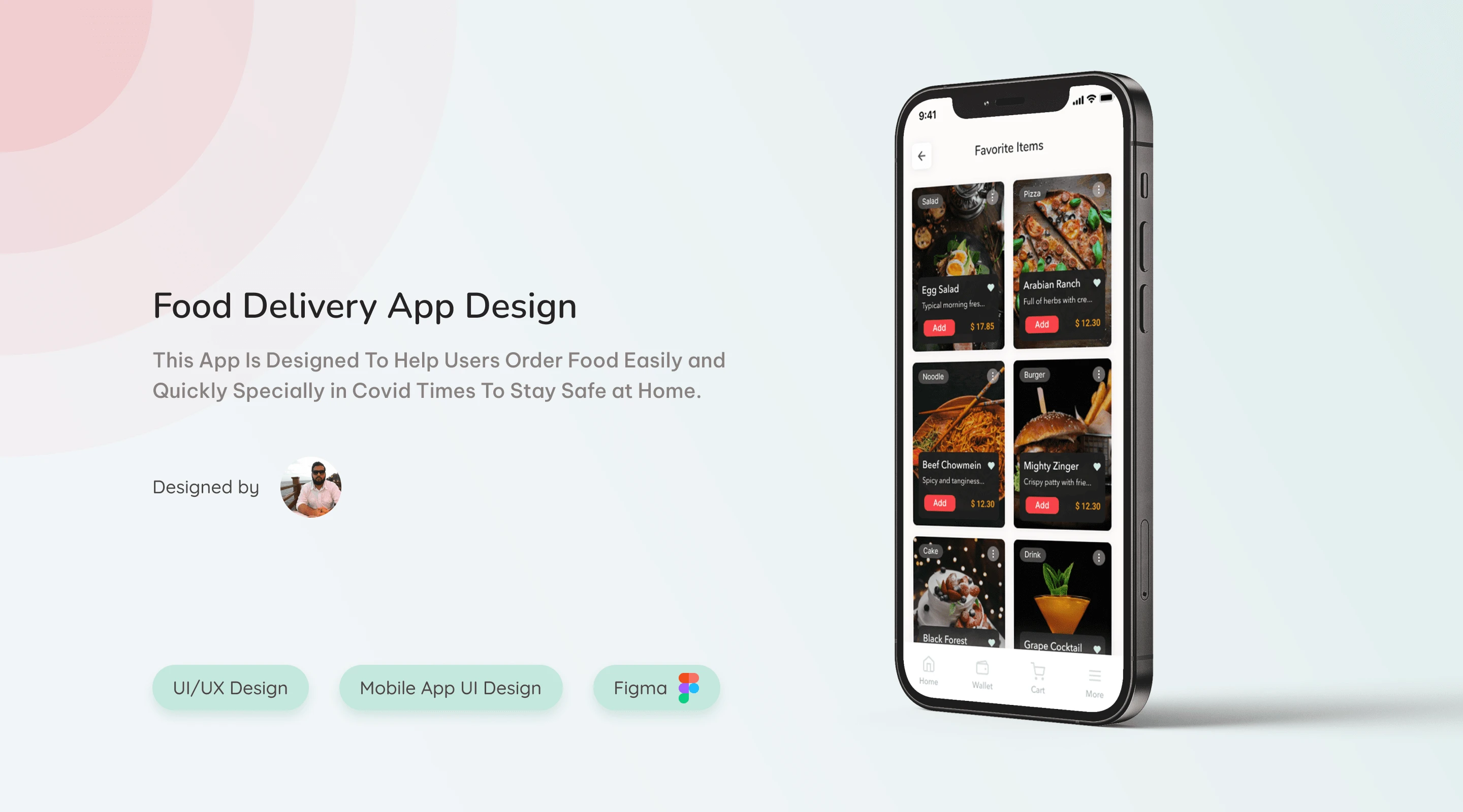 Food Delivery App UX Design
