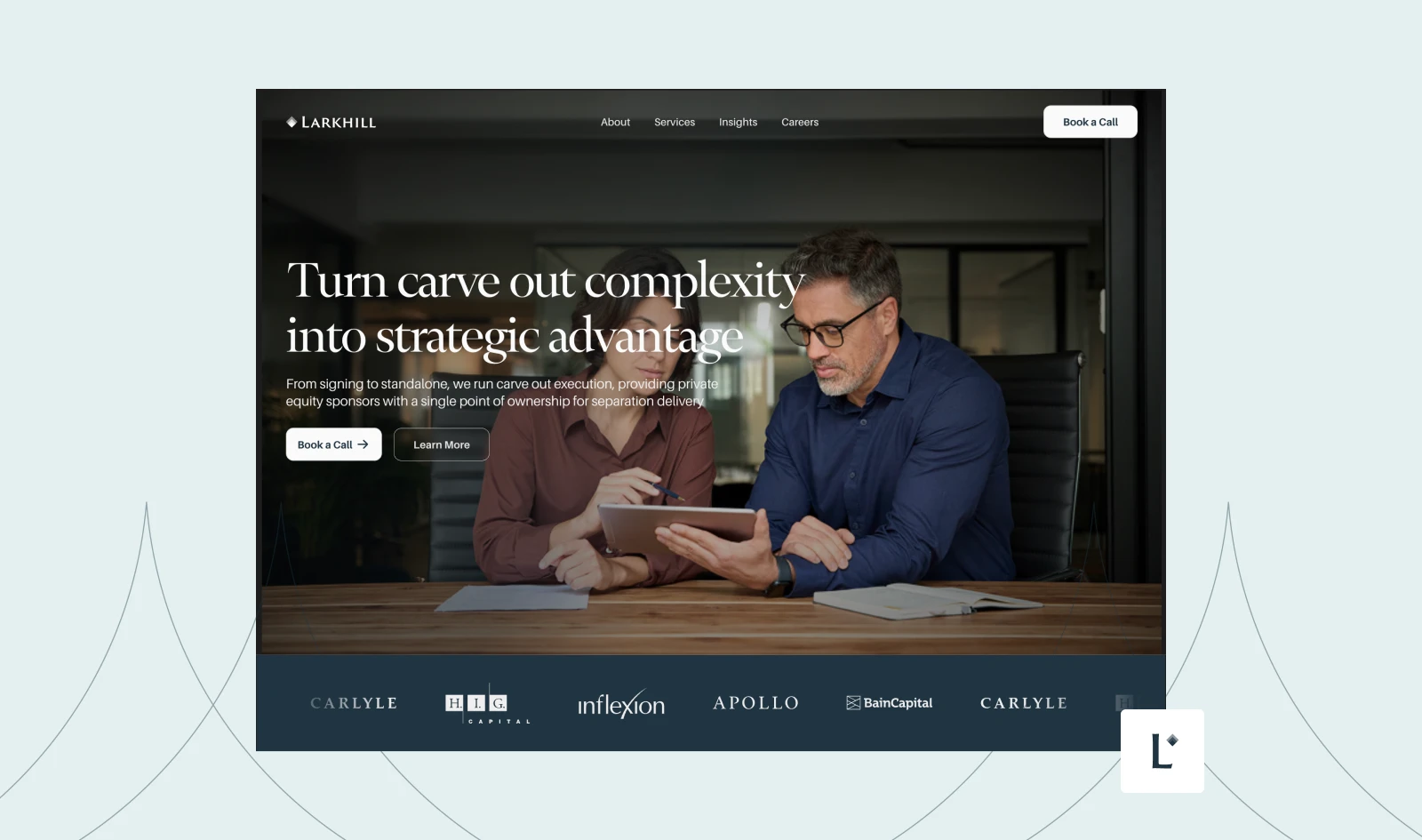 Hero Section - Larkhill