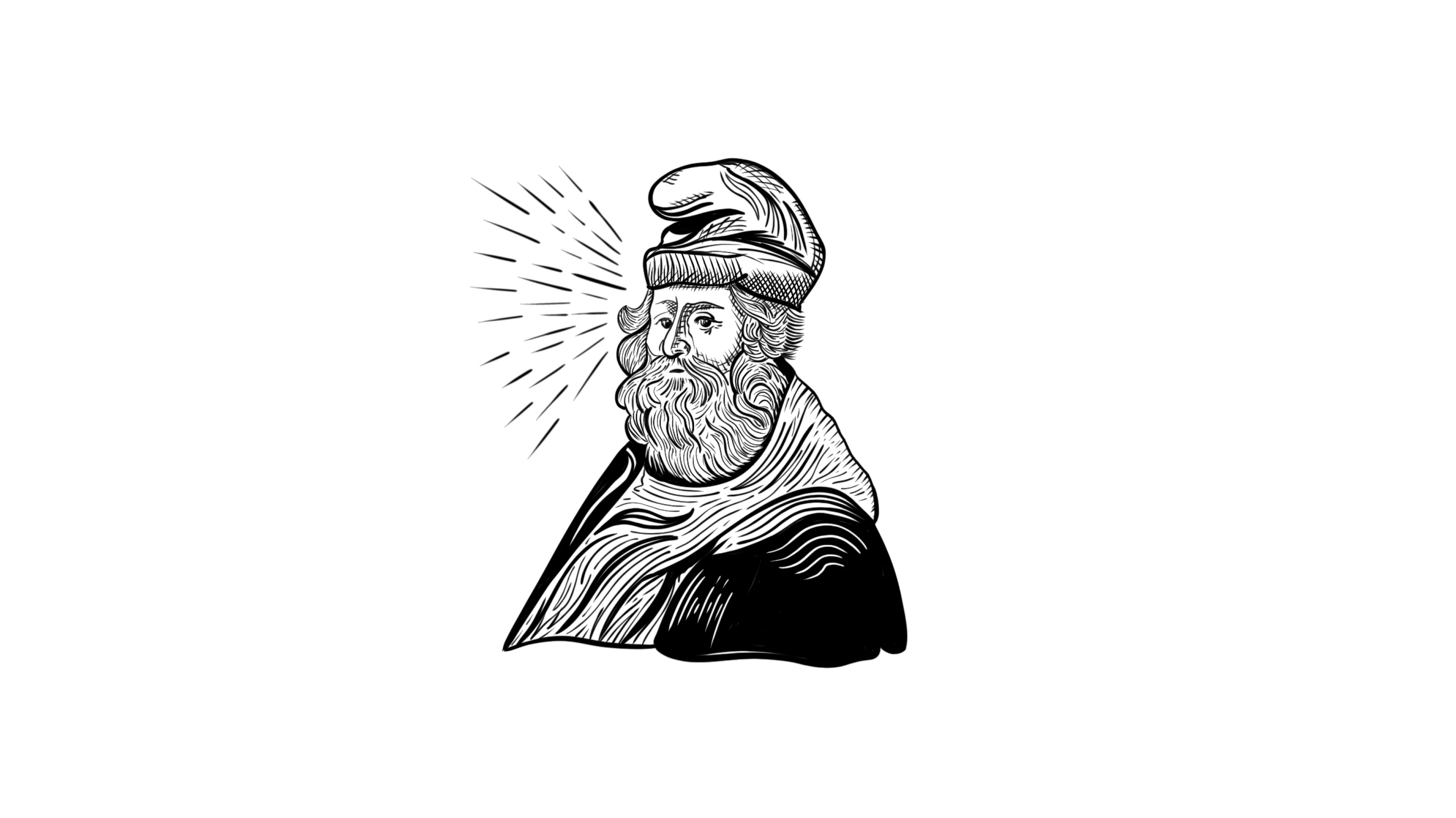 A portrait of Monsieur Pierre de Fermat, the inspiration behind the brand