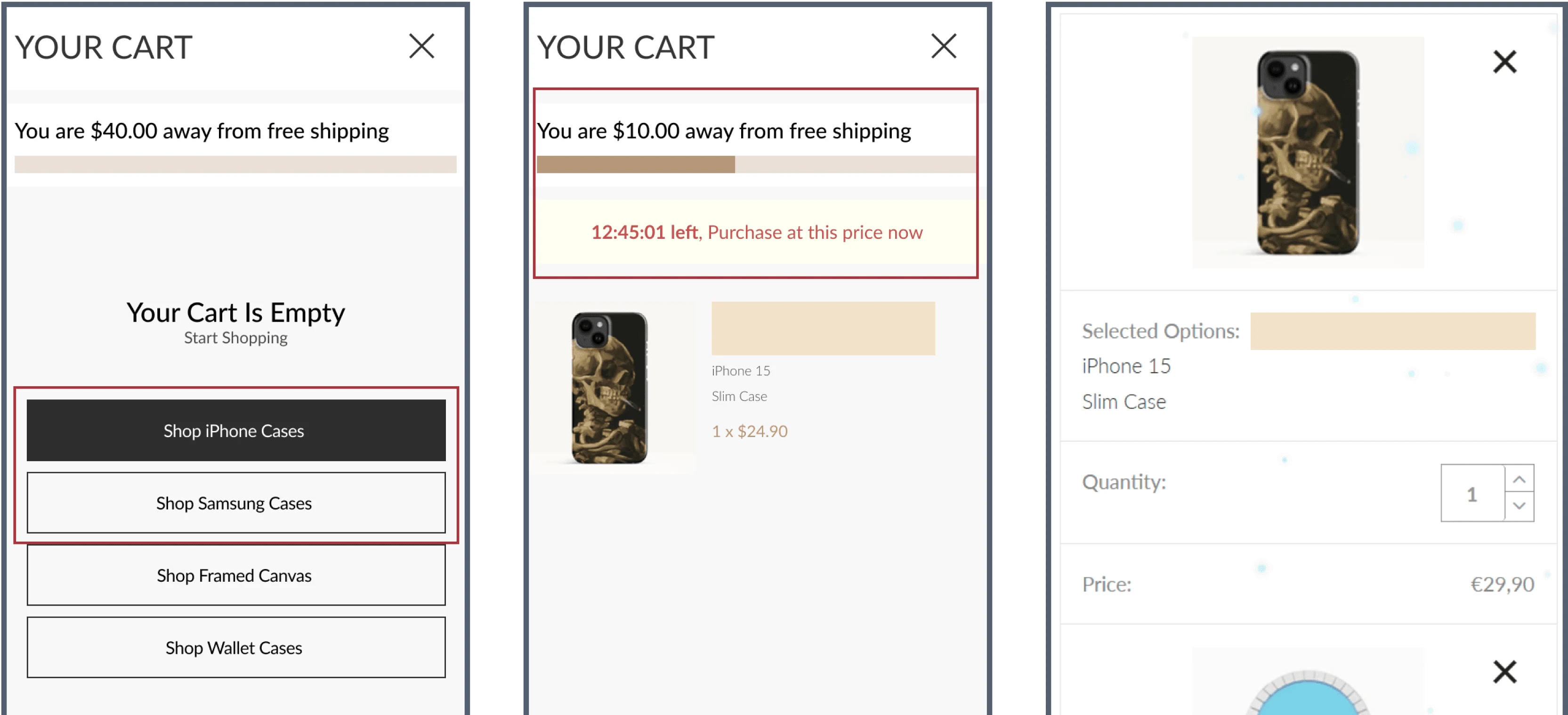 Cart Optimization Design
