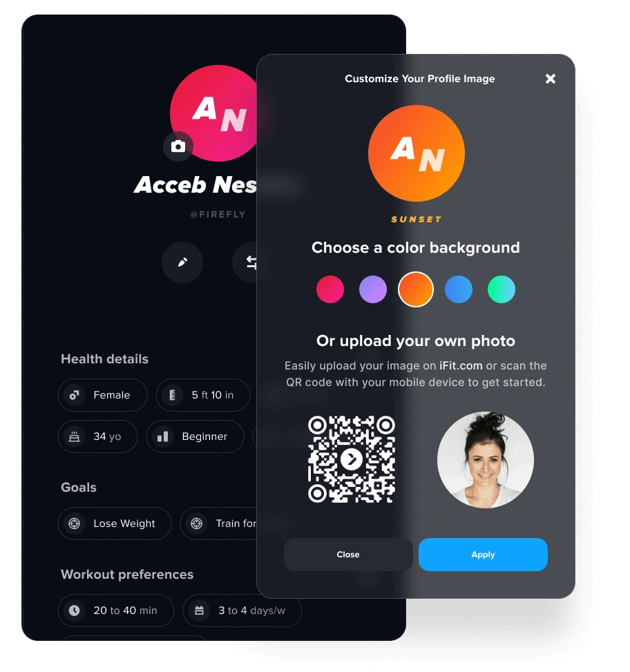 Micro-profile card for mobile and preview use.