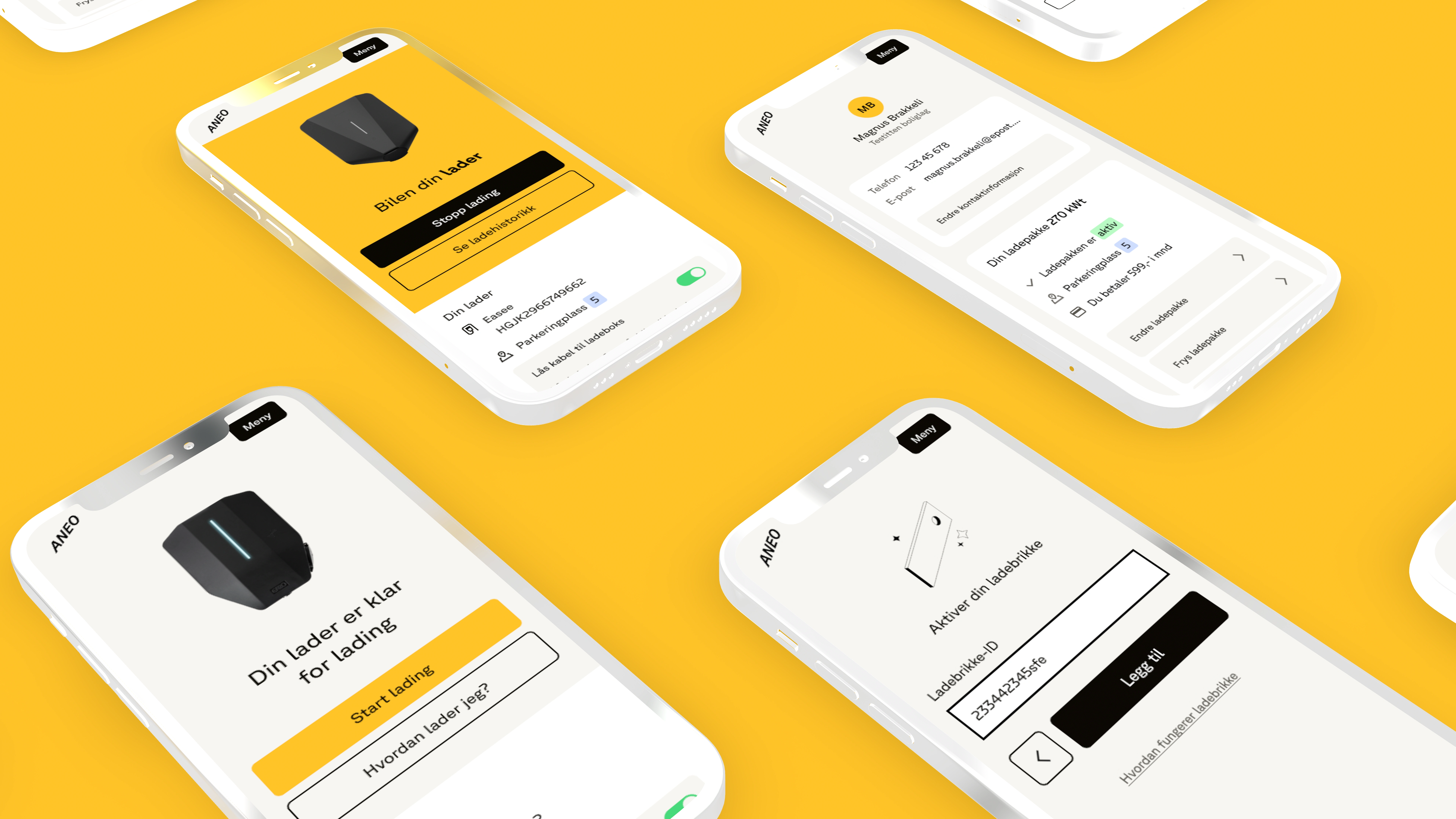 We designed and shipped the new My Pages for Aneo