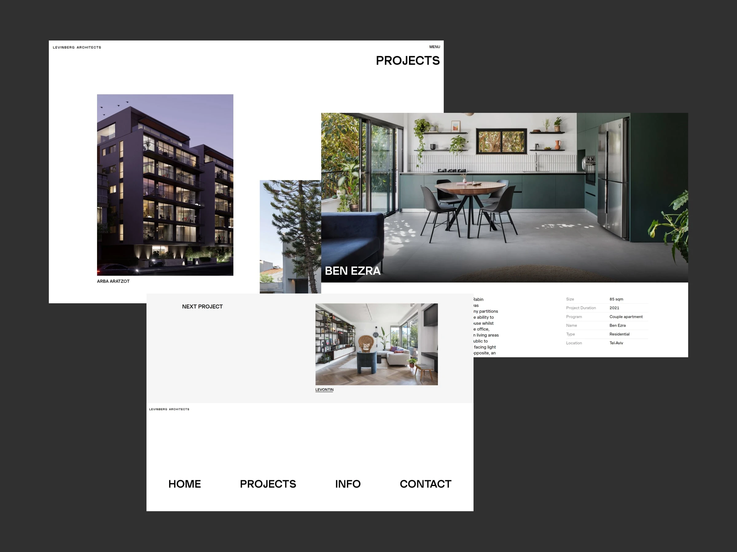 Website pages