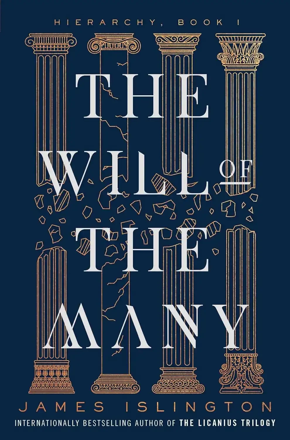 The Will of the Many by James Islington (Hierarchy #1) | Image: S&S/Saga Press