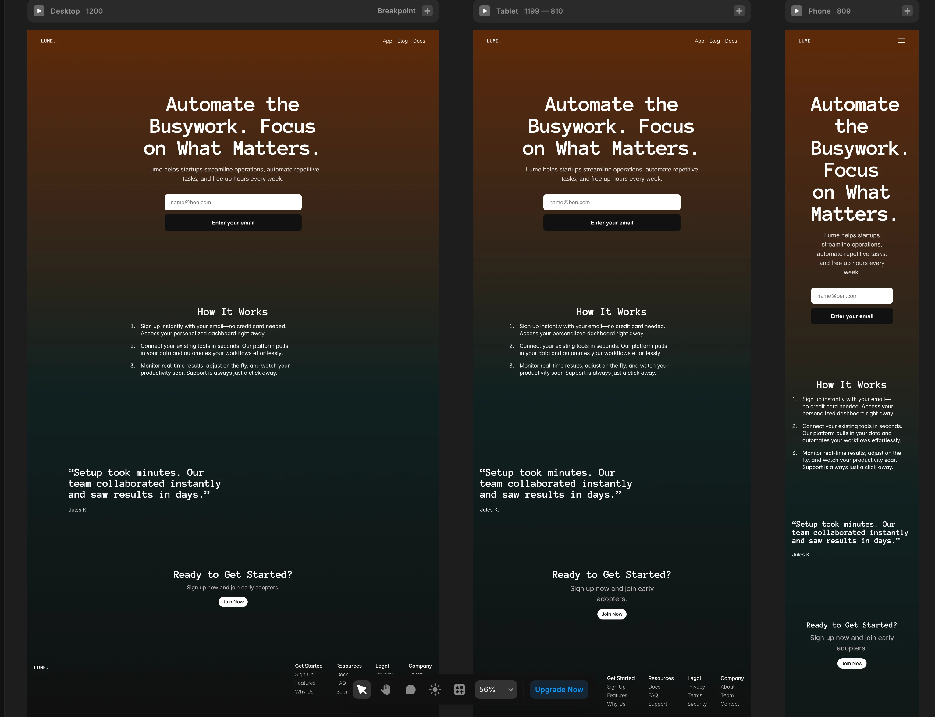 Responsiveness