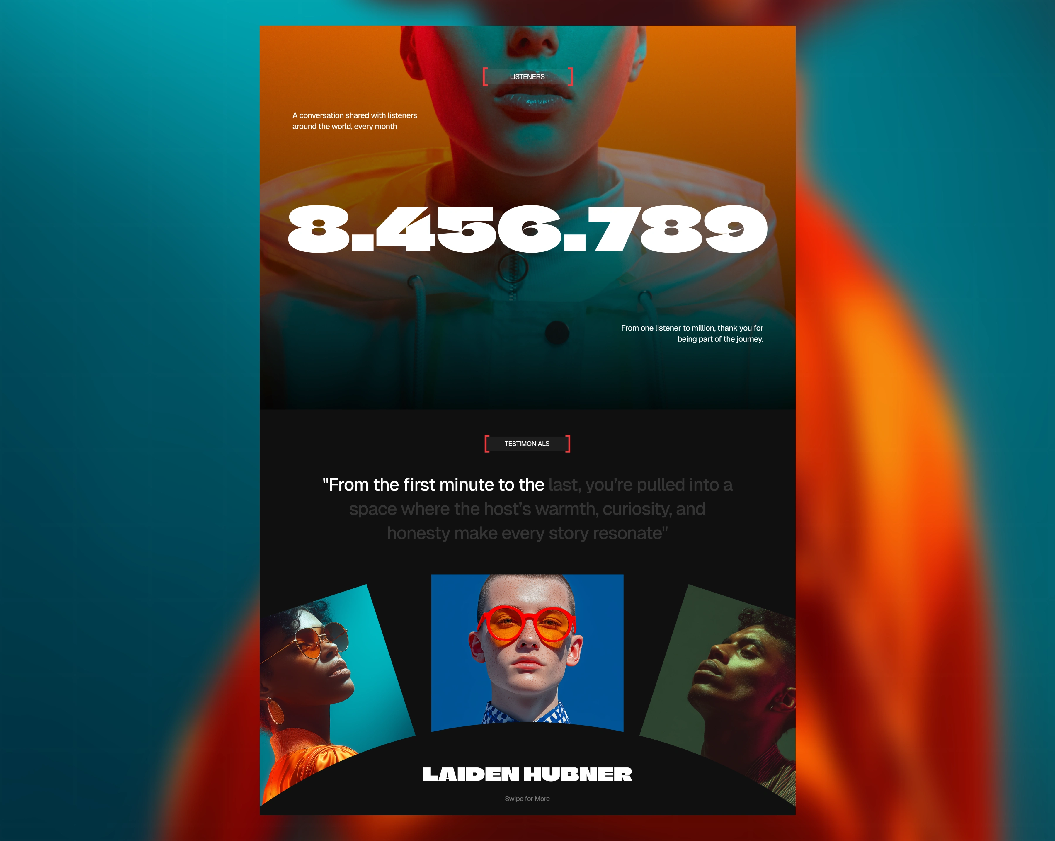 Zaylee Podcaster Webflow