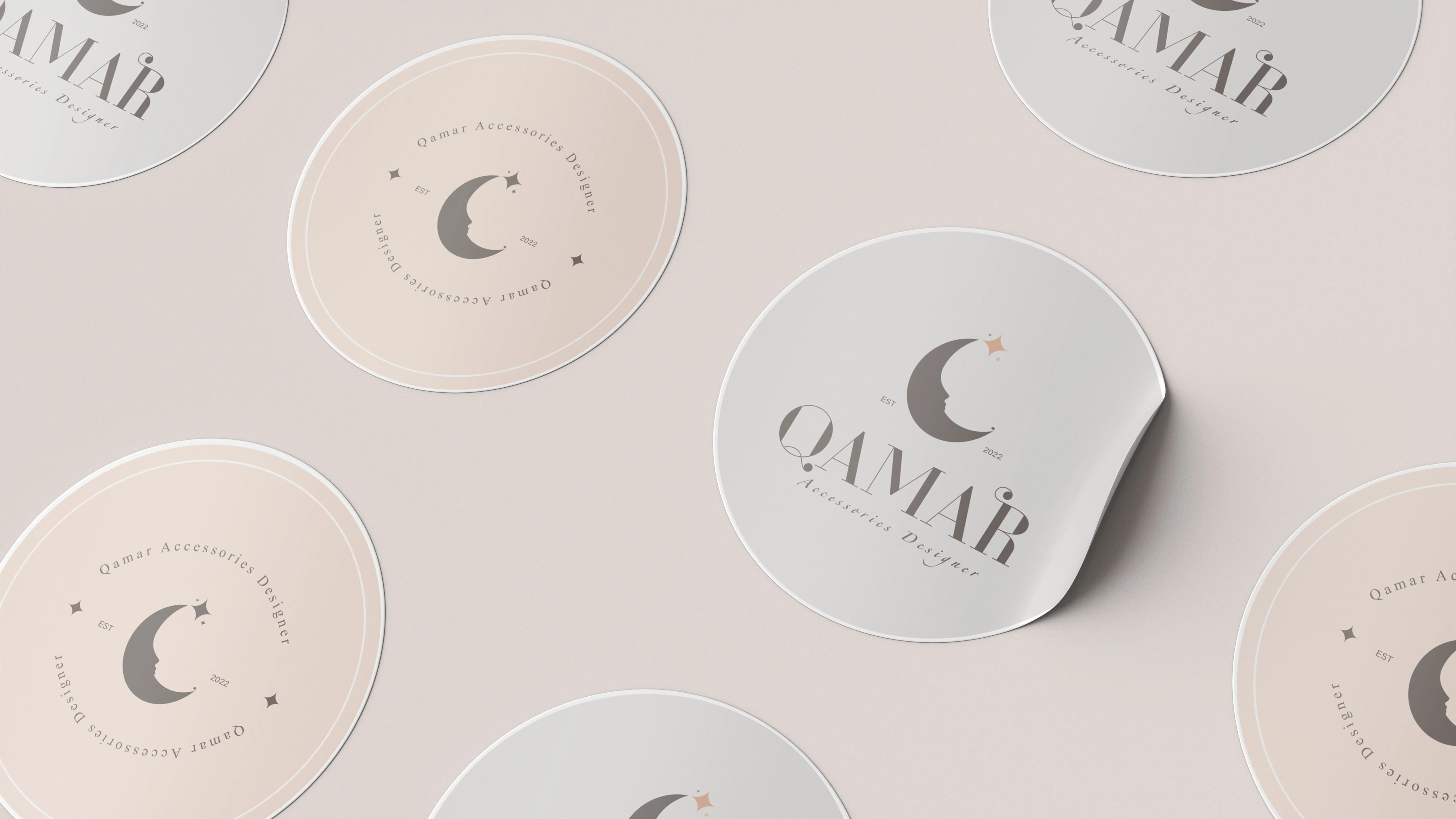 Brand Stickers Design