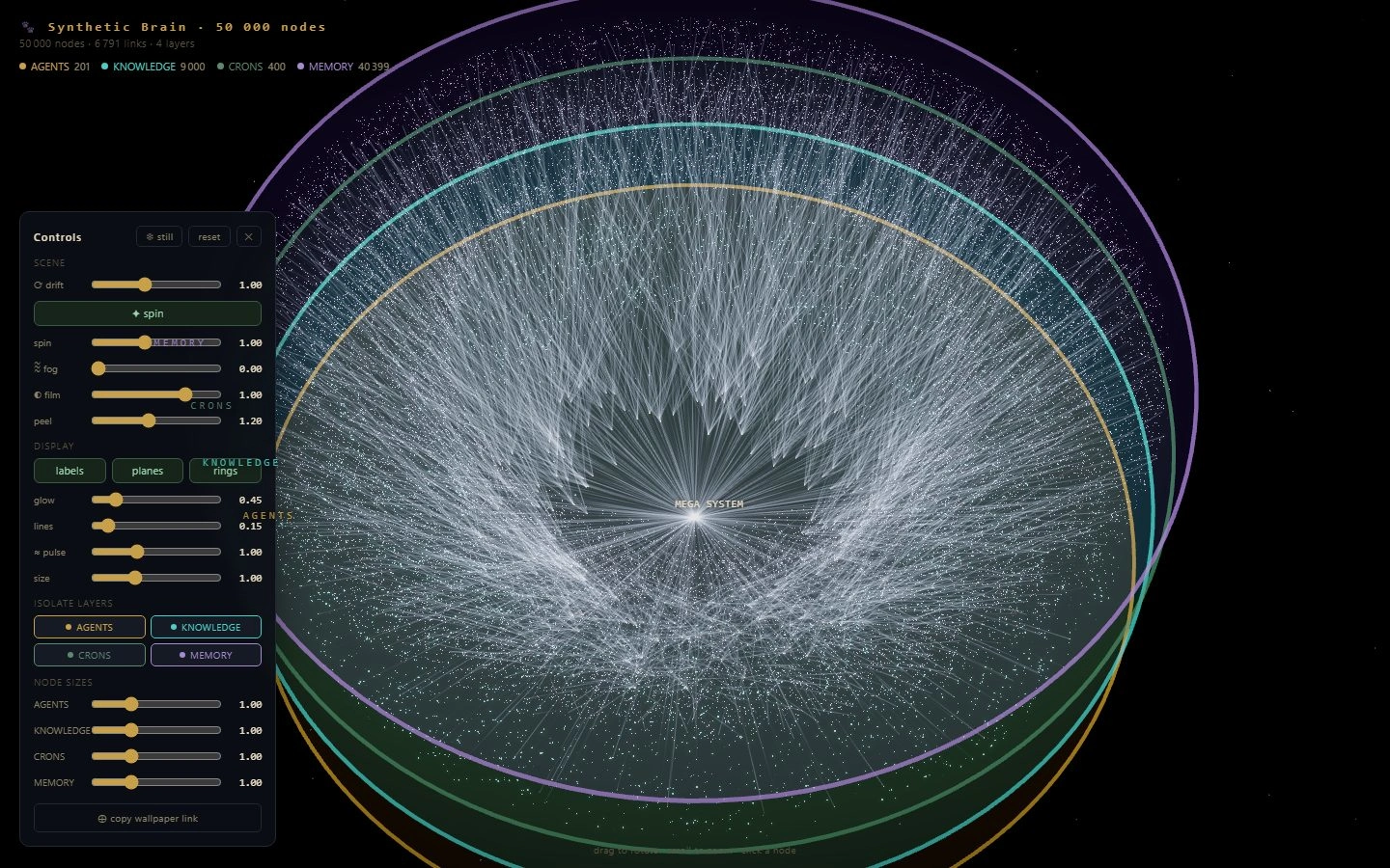 50,000-node brain, live in a browser tab