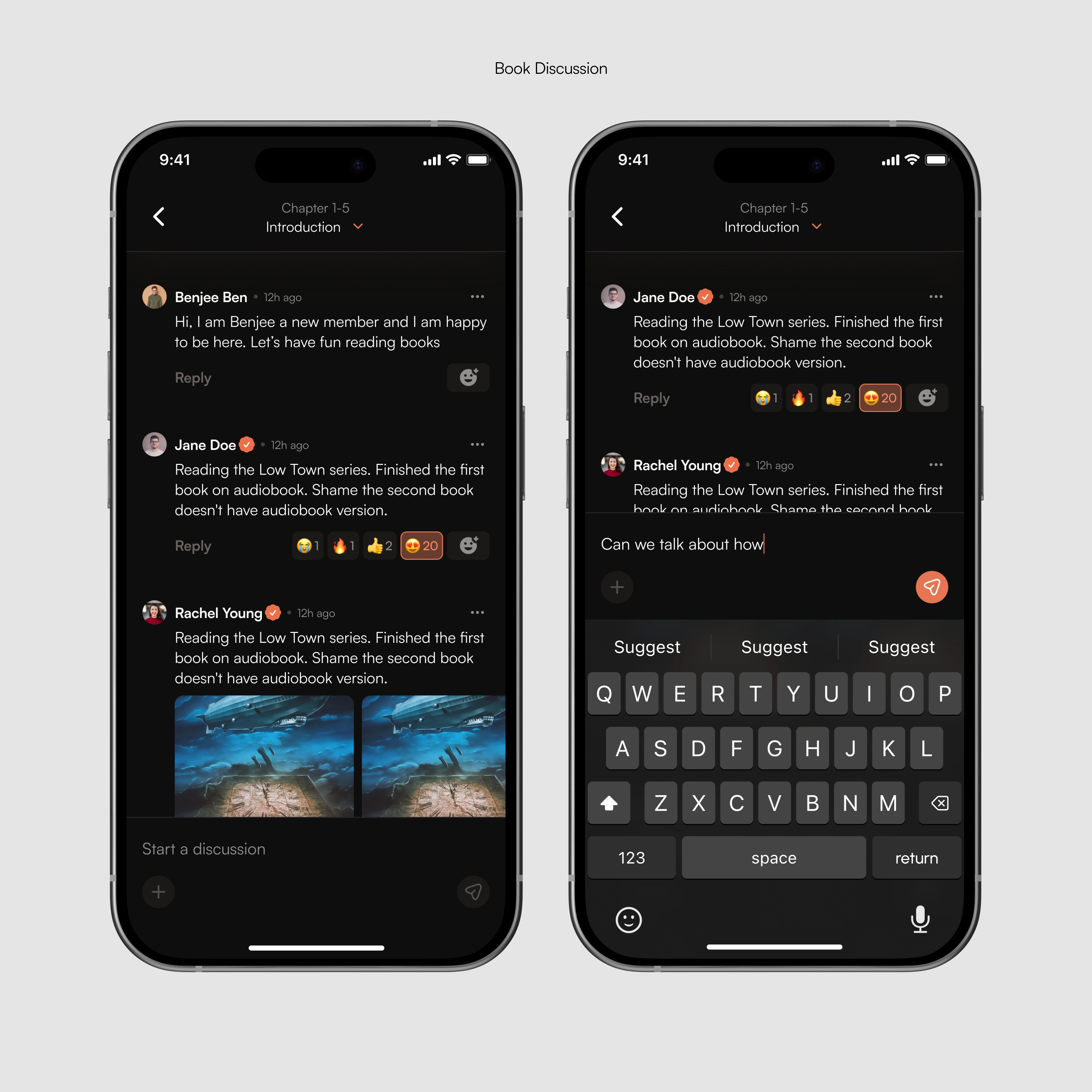 Book Room Discussion