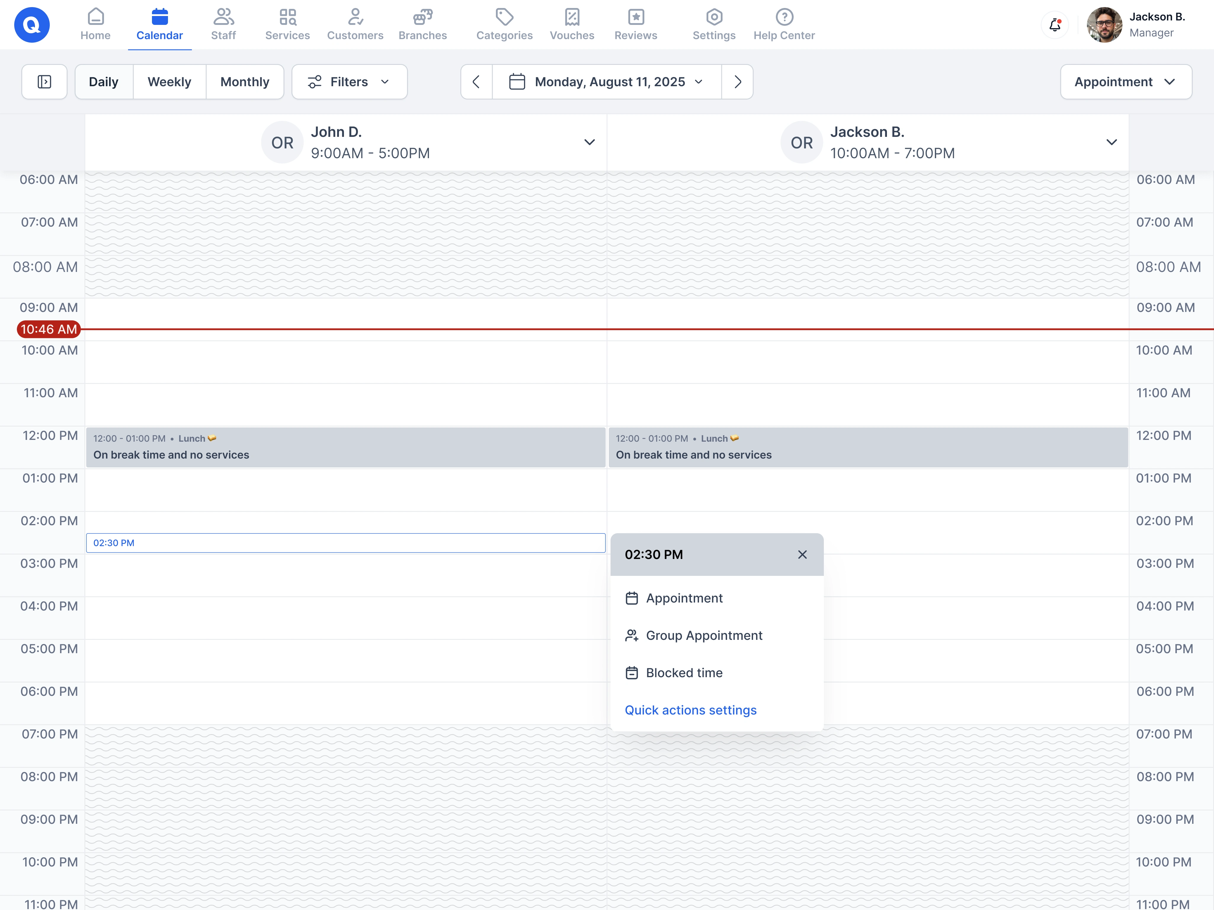 Calendar - Add to calendar and popup