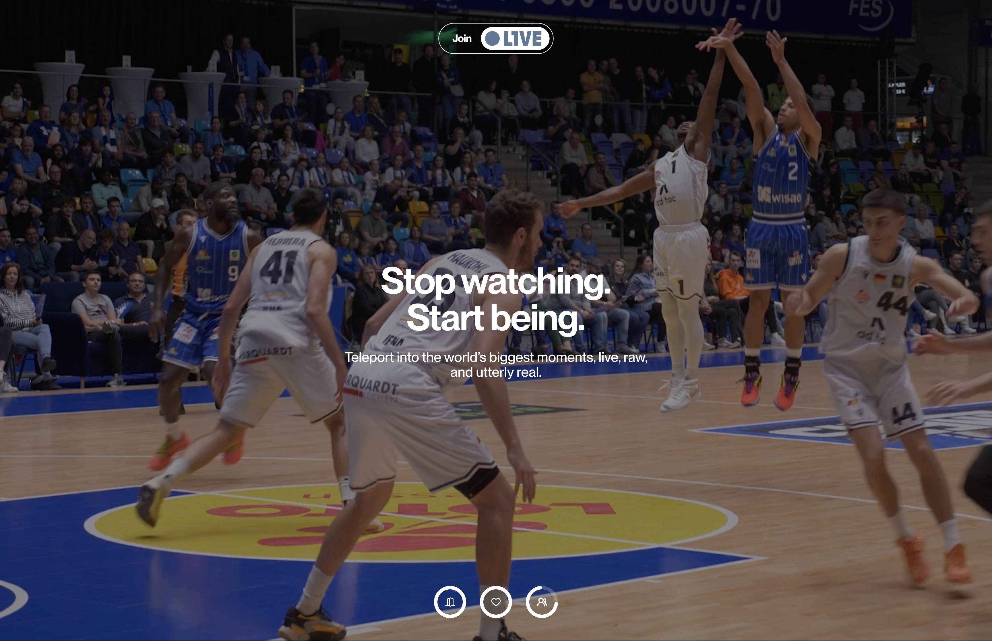 Final scrollable footage before taking headset off