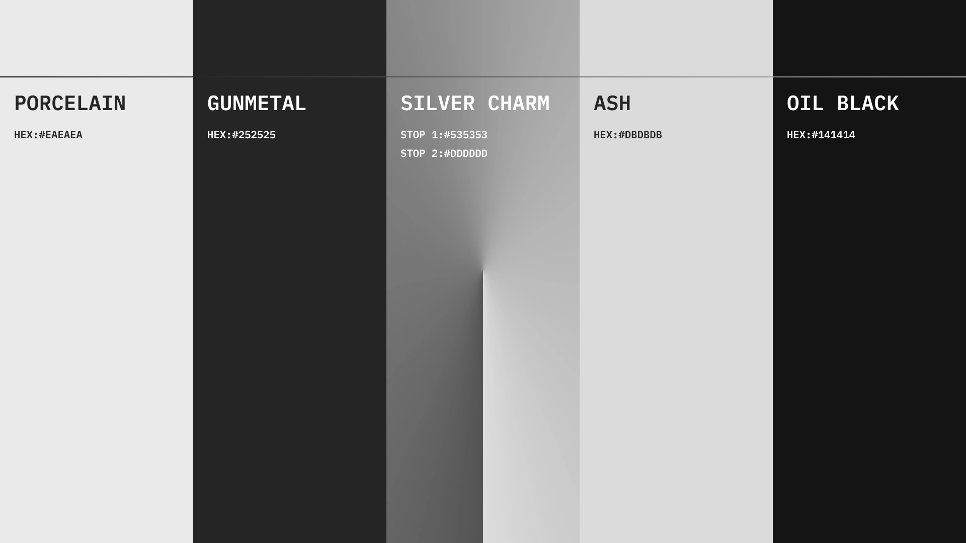 Full brand color palette