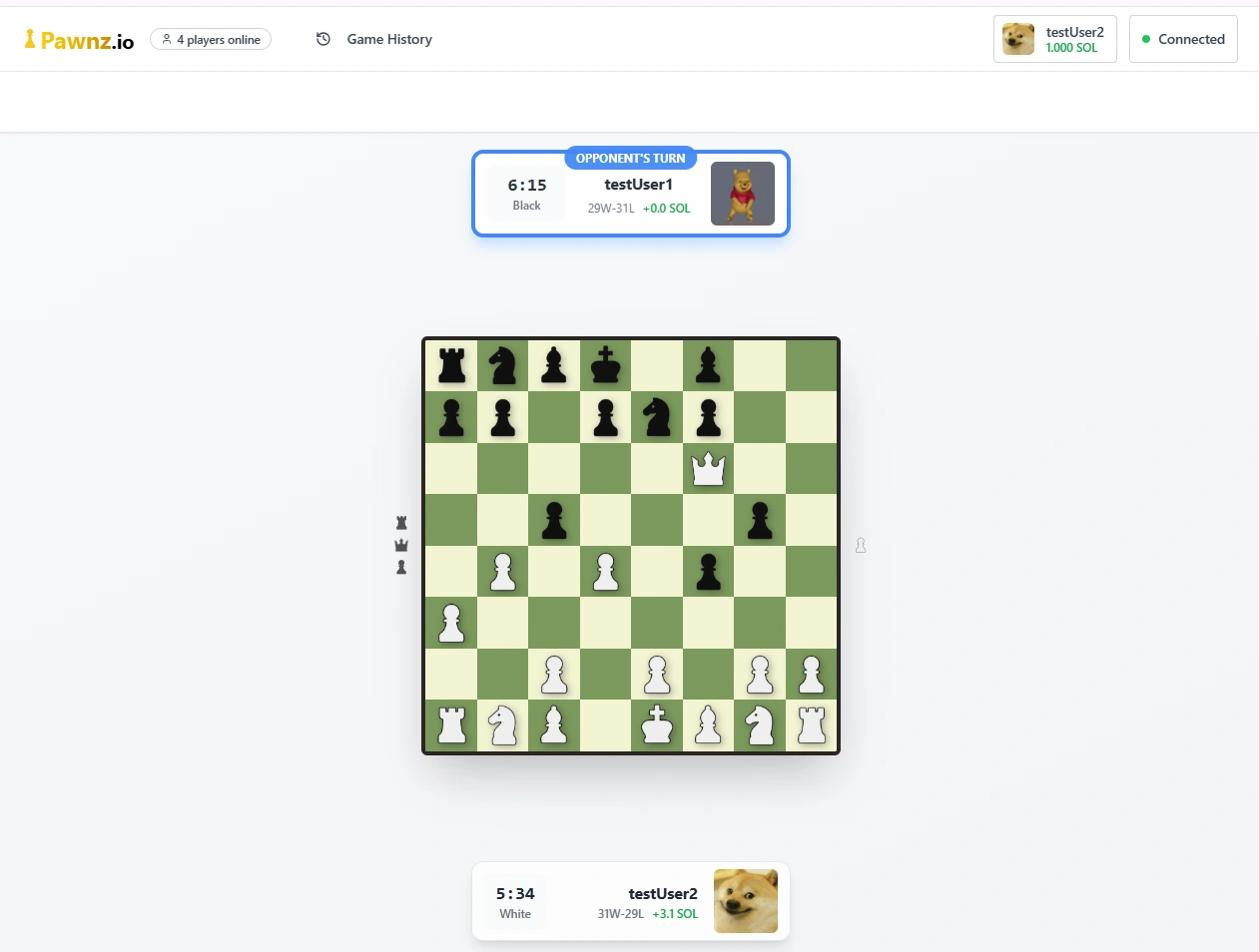 Responsive Chessboard