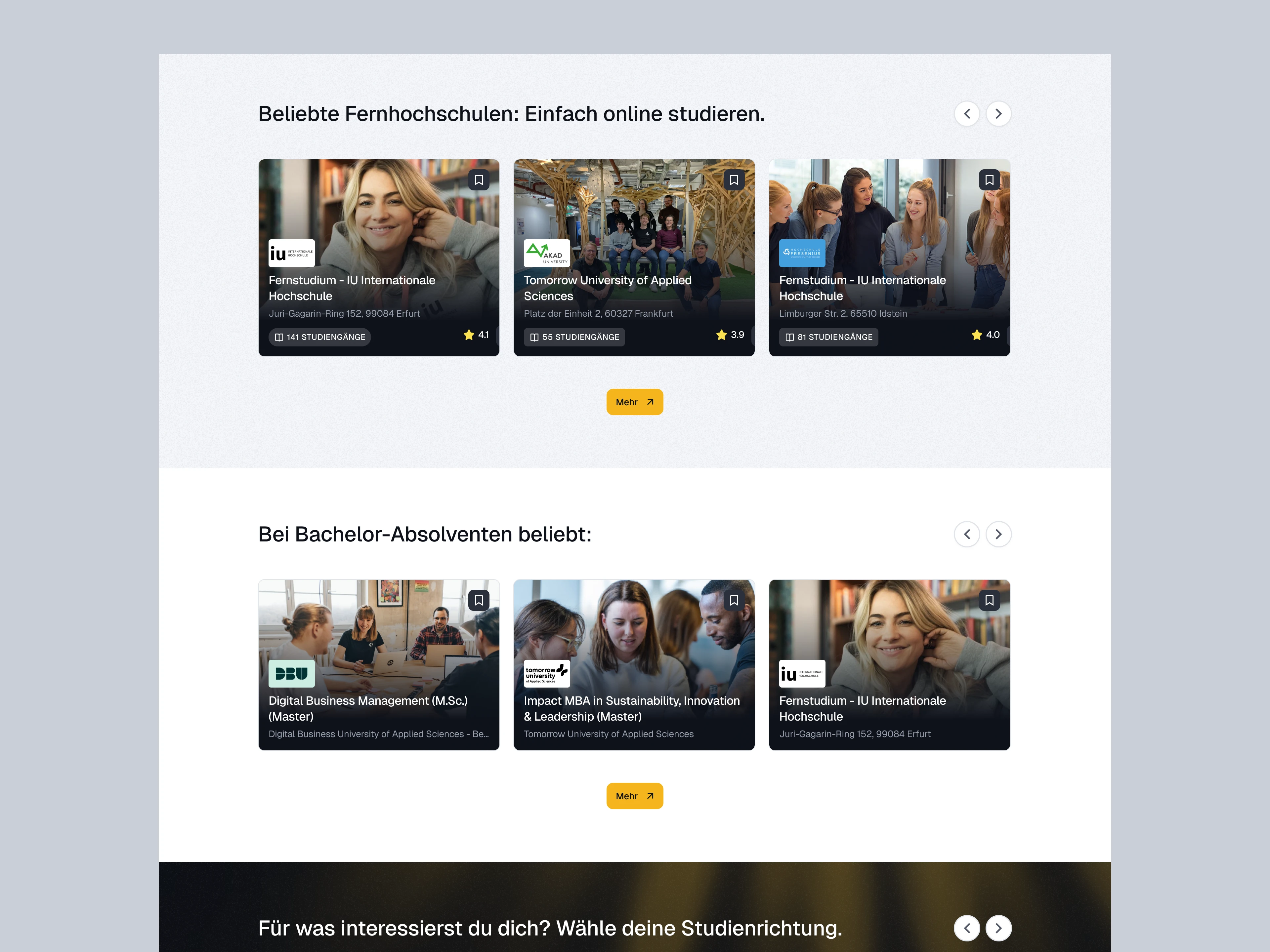 Popular Distance Learning Universities