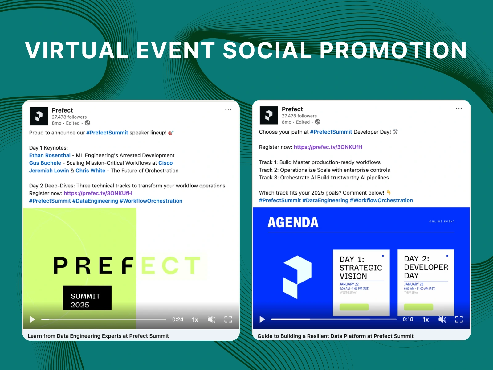 Social promotional posts