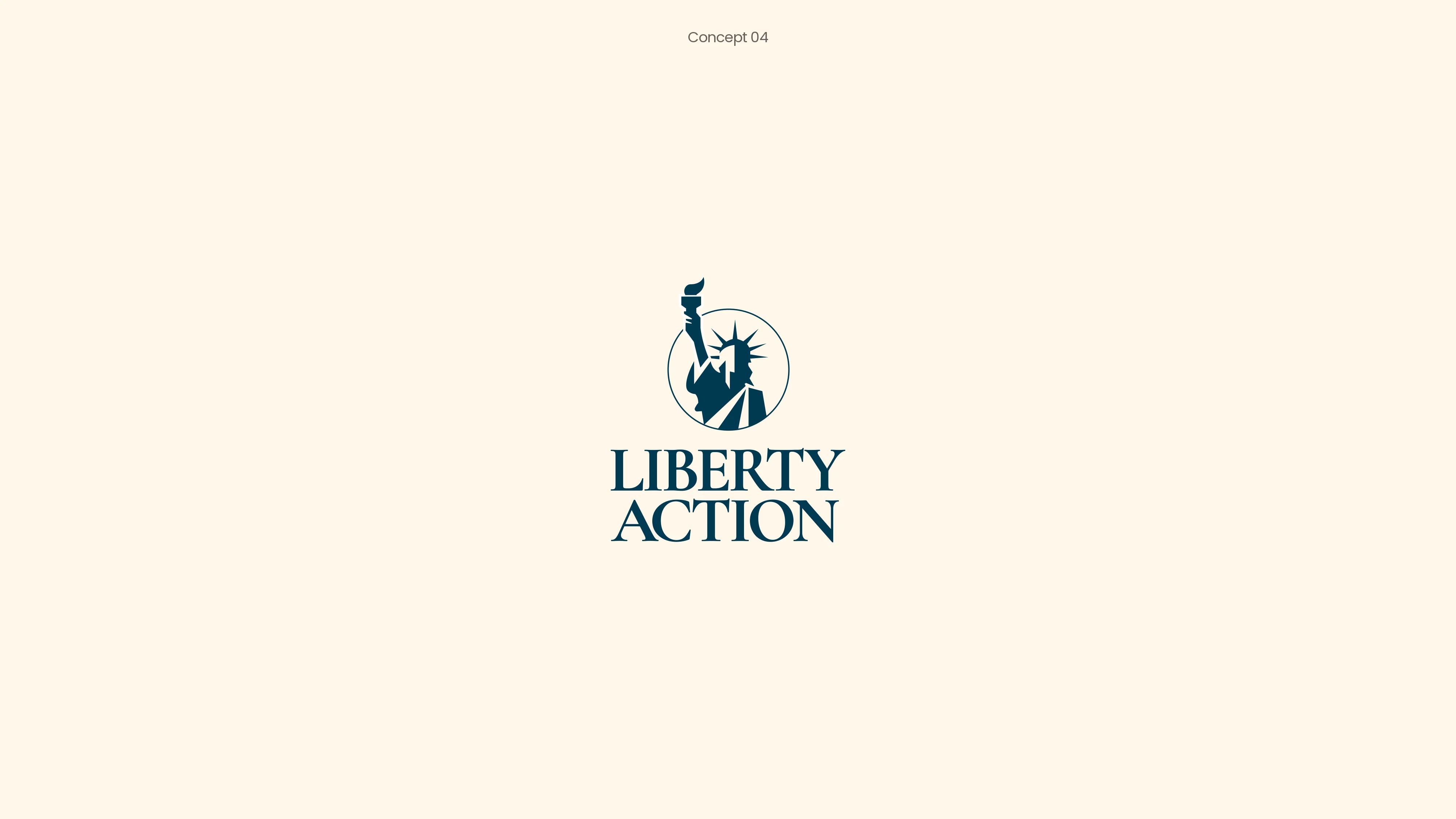 Liberty Action logo design page 5