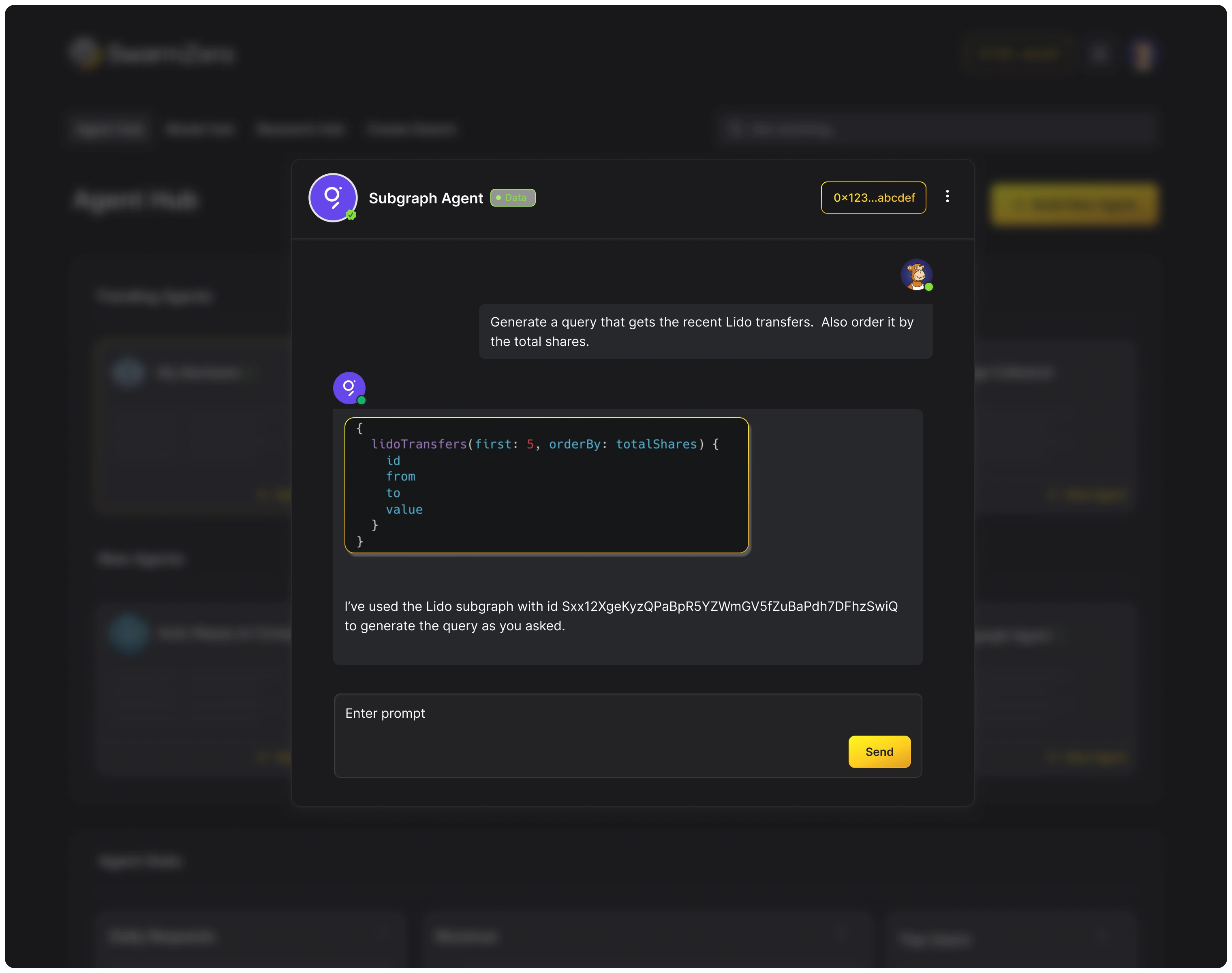 Create agent