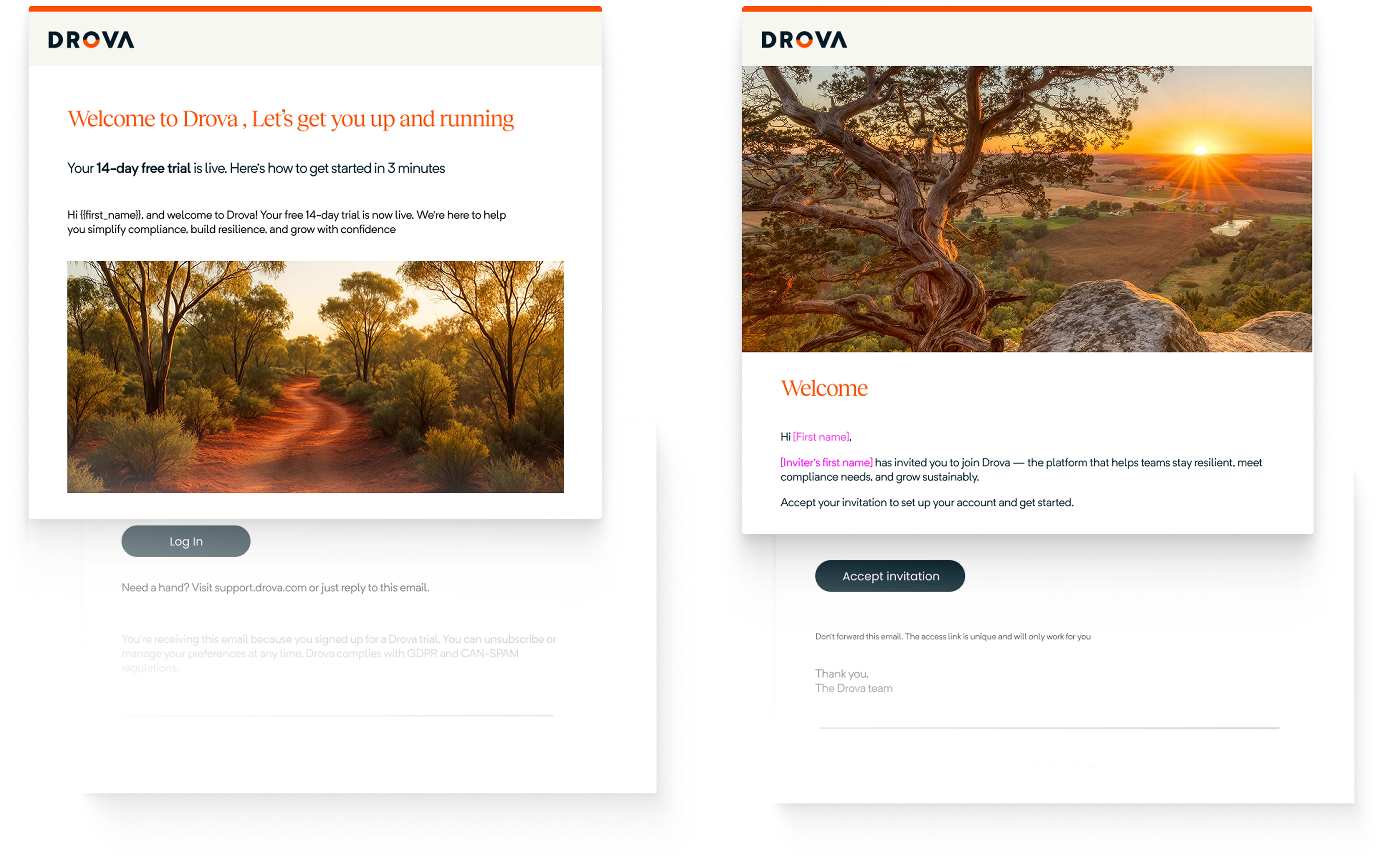 We designed various entry points into the experience crafing the copy and branding.