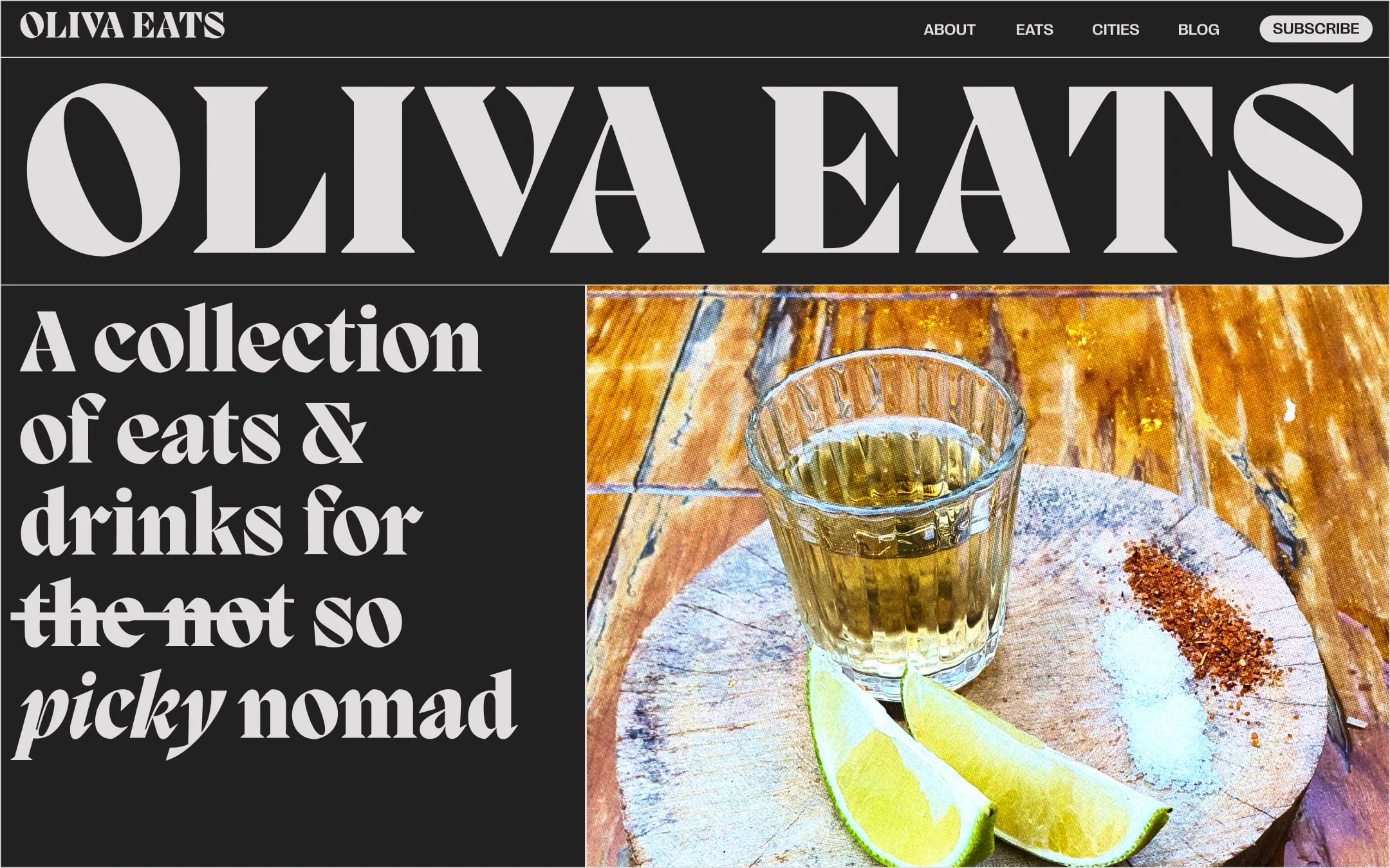 The homepage