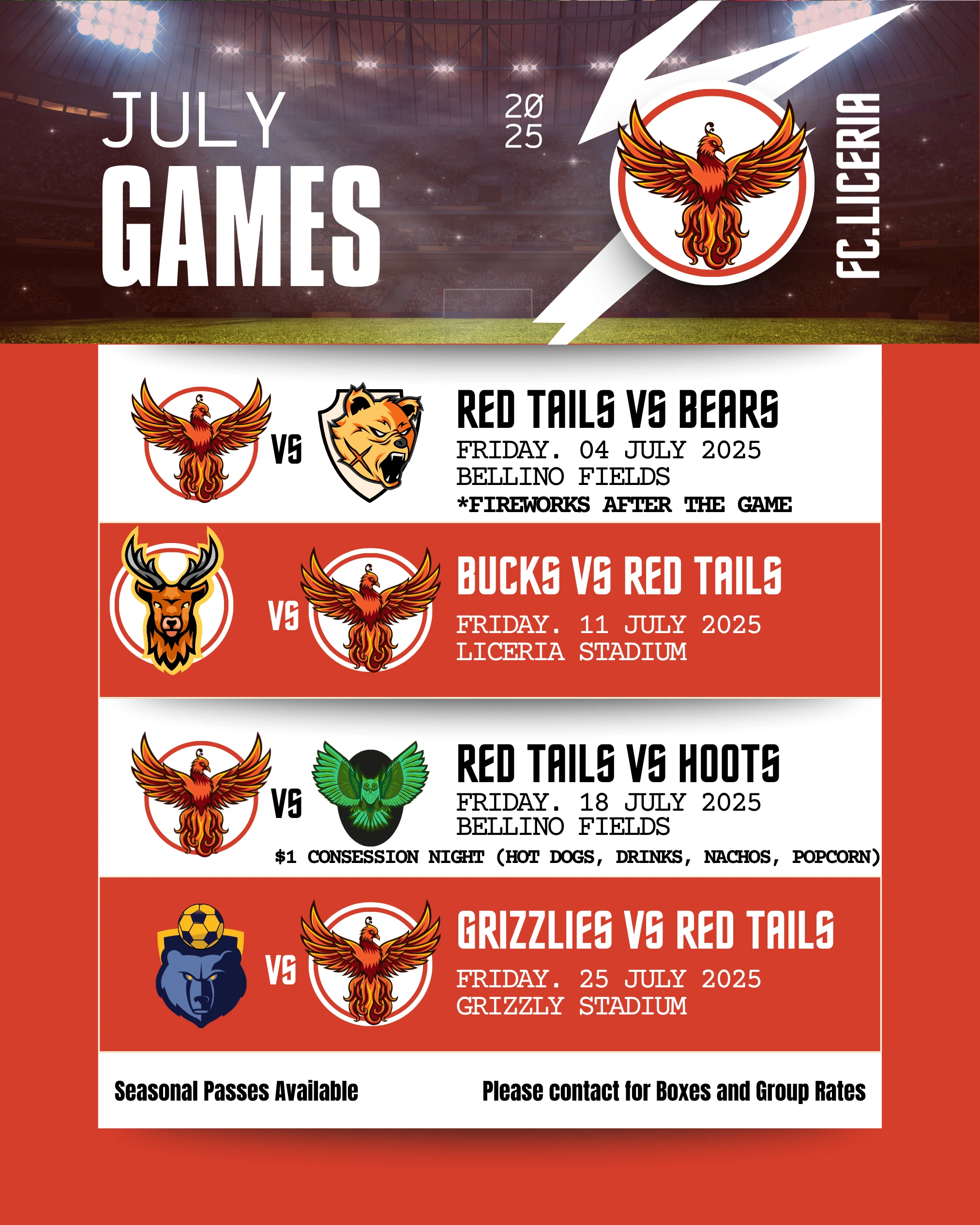 July Games&Events Social Media