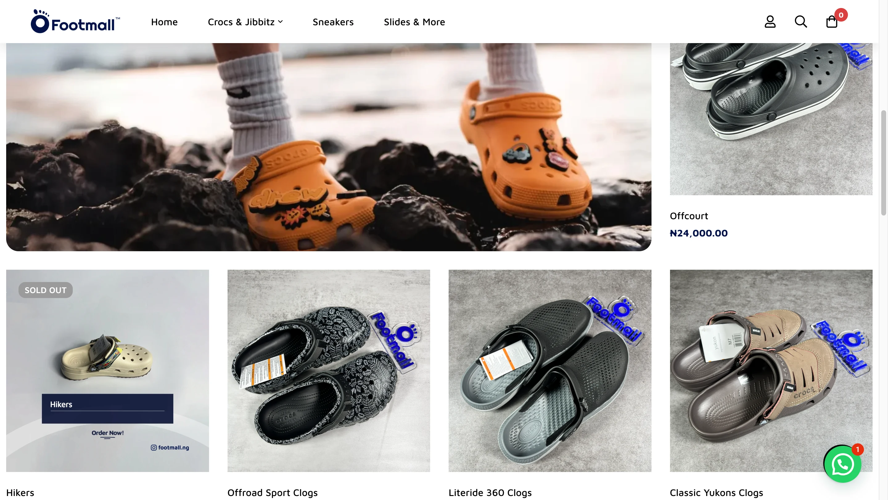 responsive e-commerce platform built with WordPress
