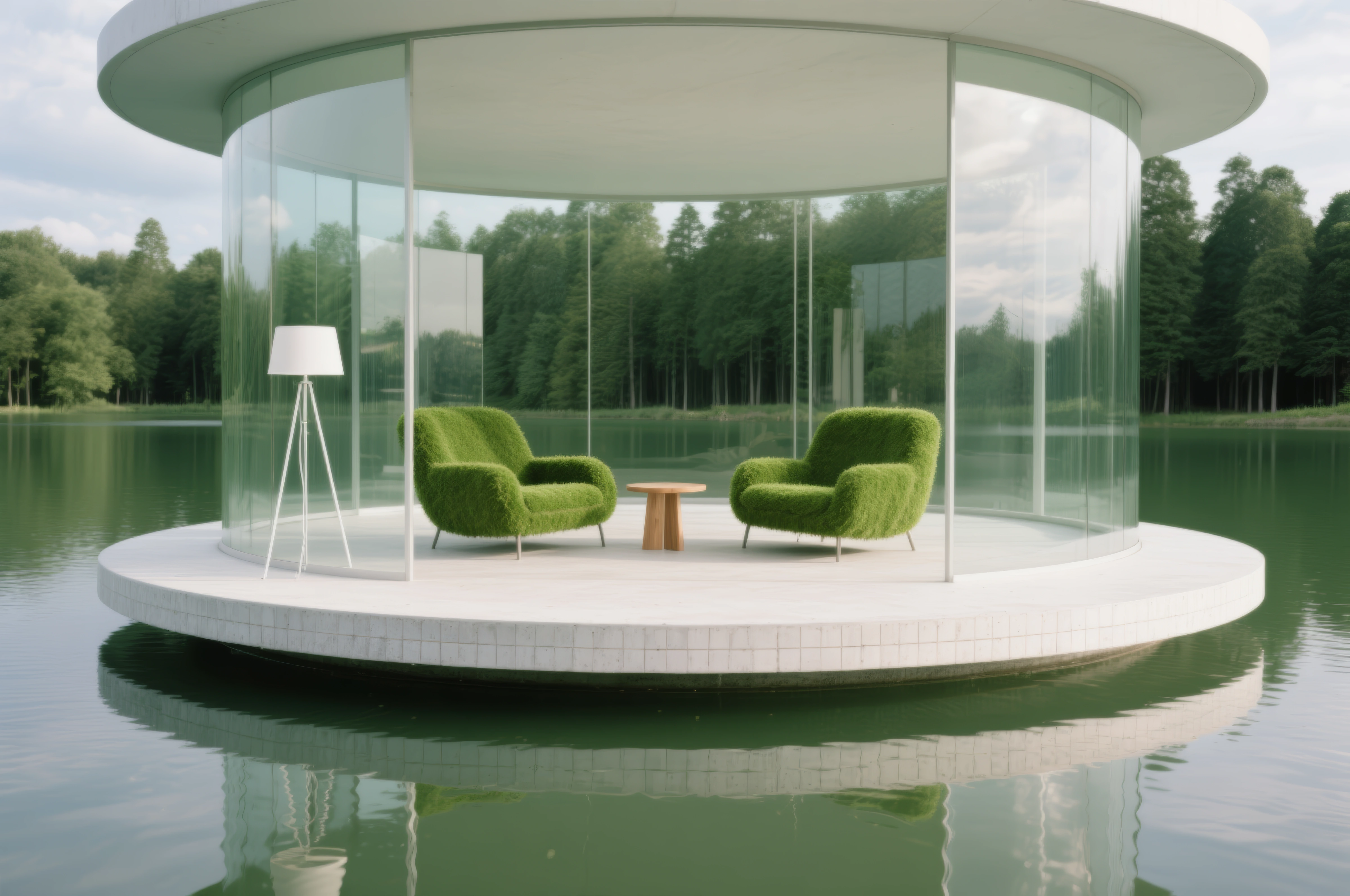 Glass Lake Studio Scene