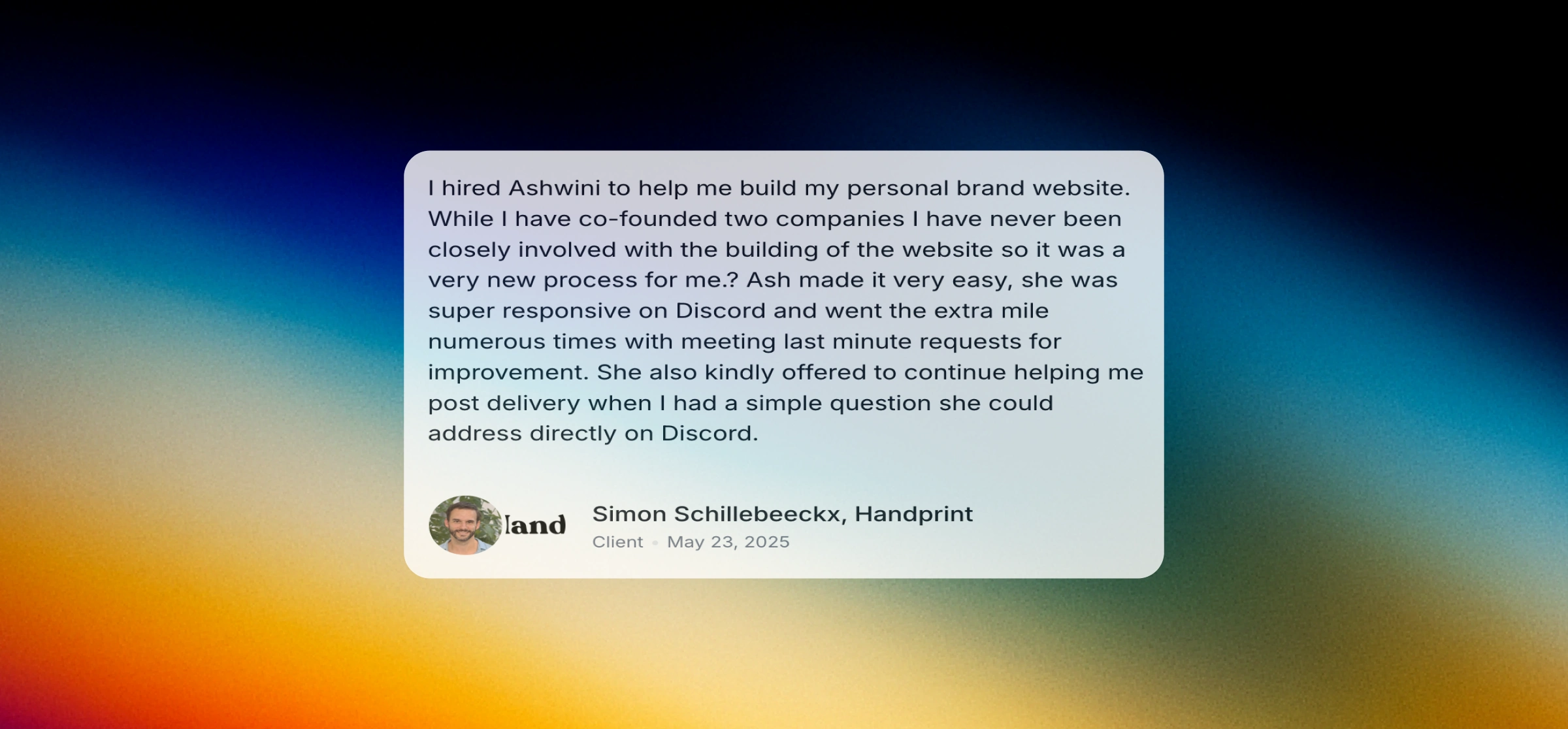 Client Review