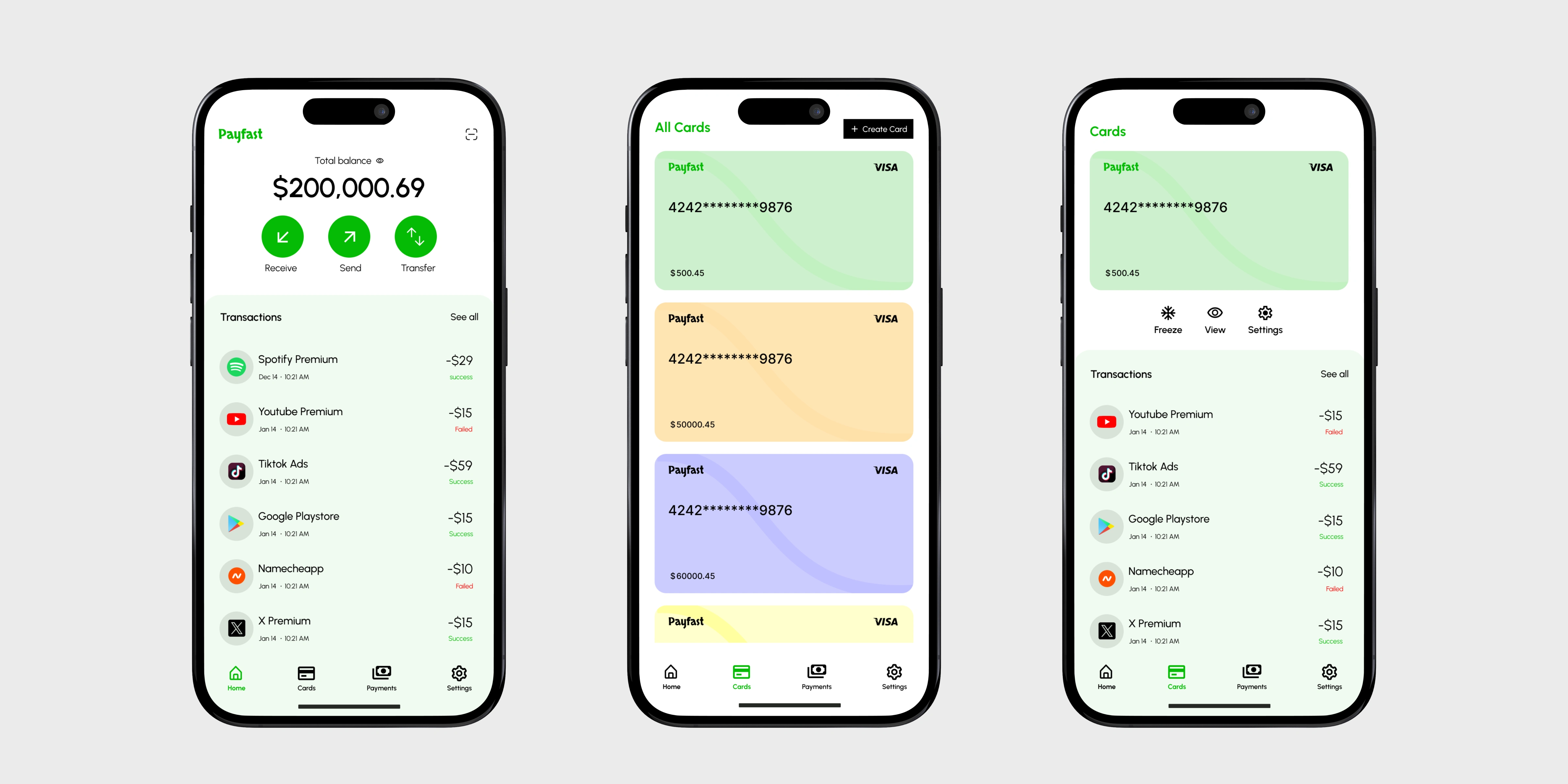 Mobile app design