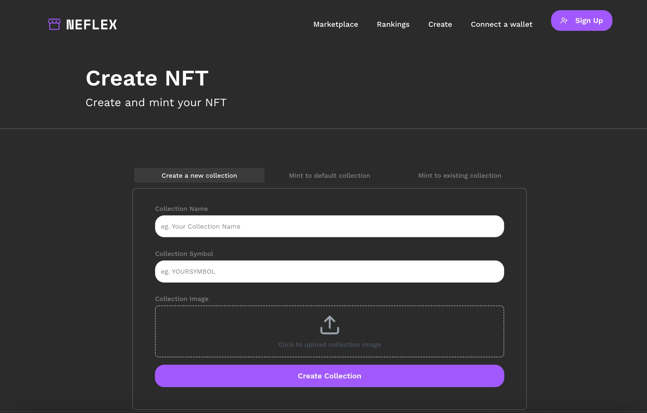 Create collections