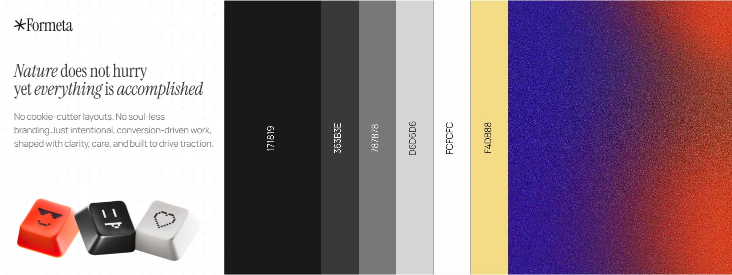 Brand aesthetics and assets