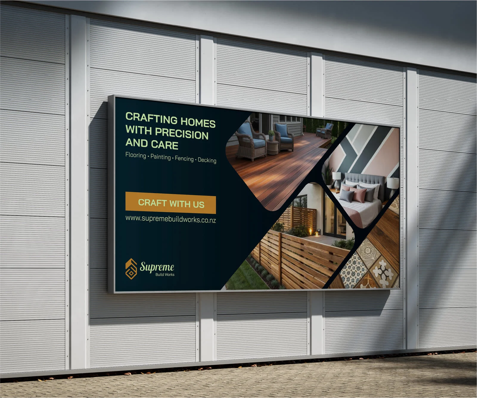 Supreme Build Works - Banner Design