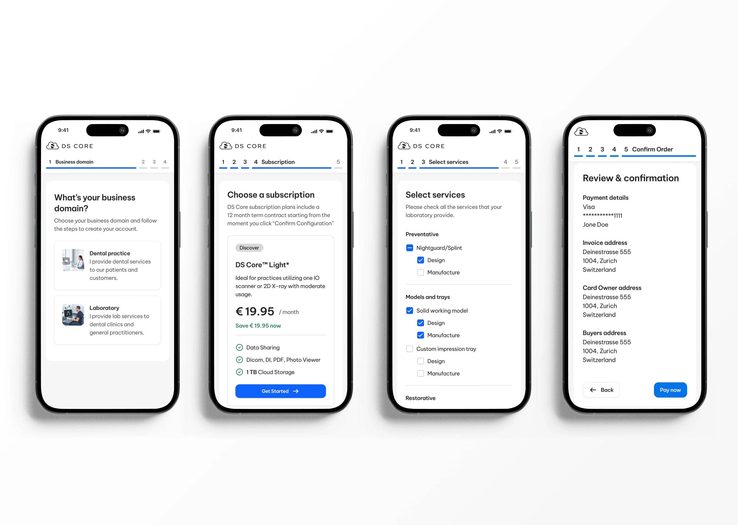 Responsive Layout for Healthcare Laboratory