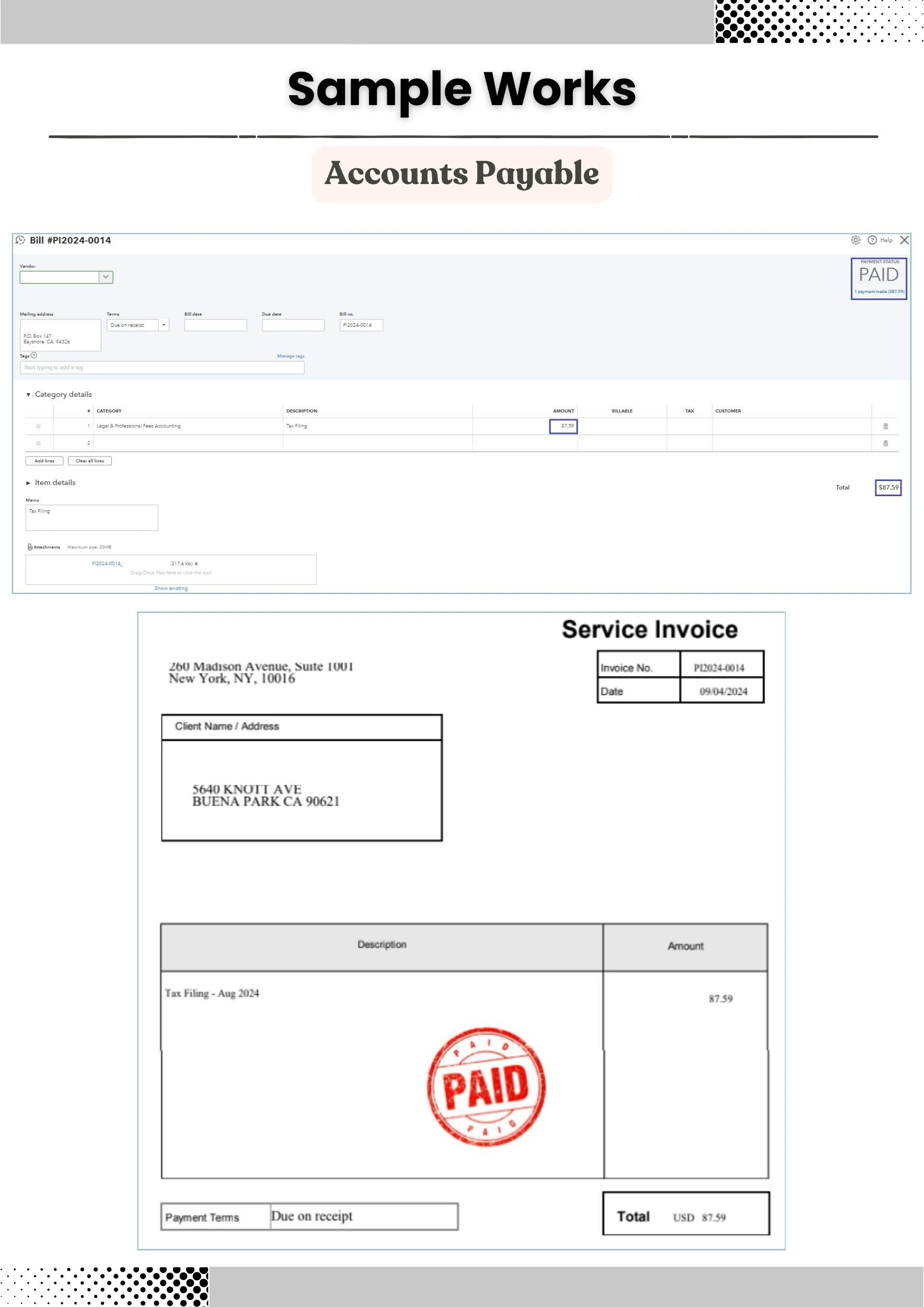 Accounts Payable