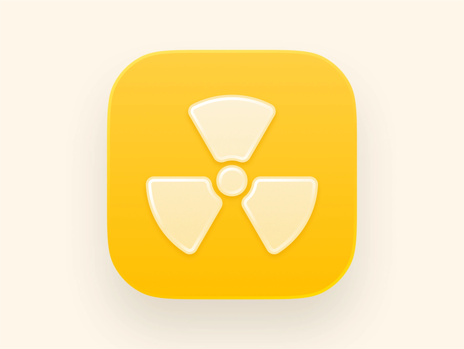 Nuclear iOS Icon, 2025